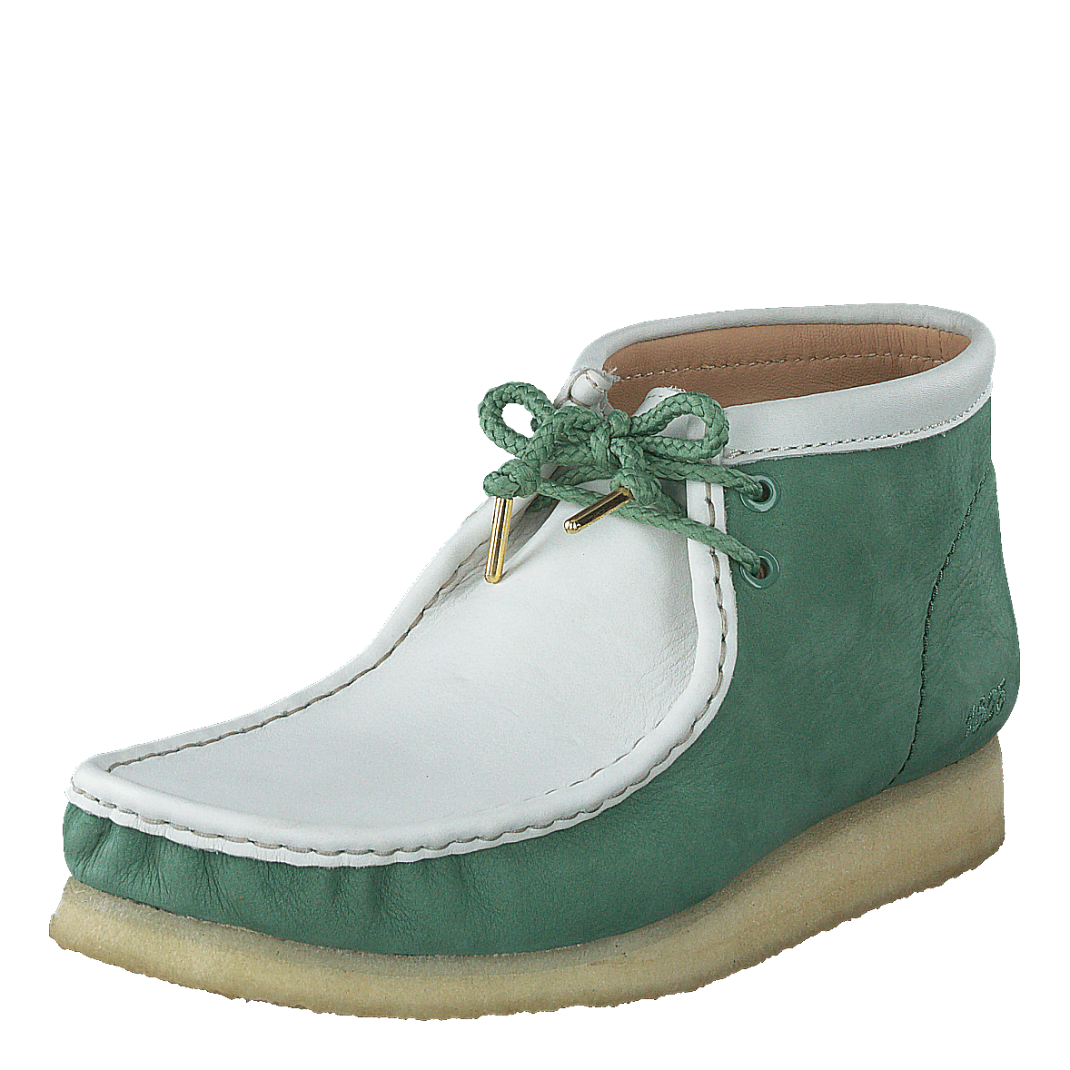 Clarks Originals Wallabee Boot Vcy Green Nubuck