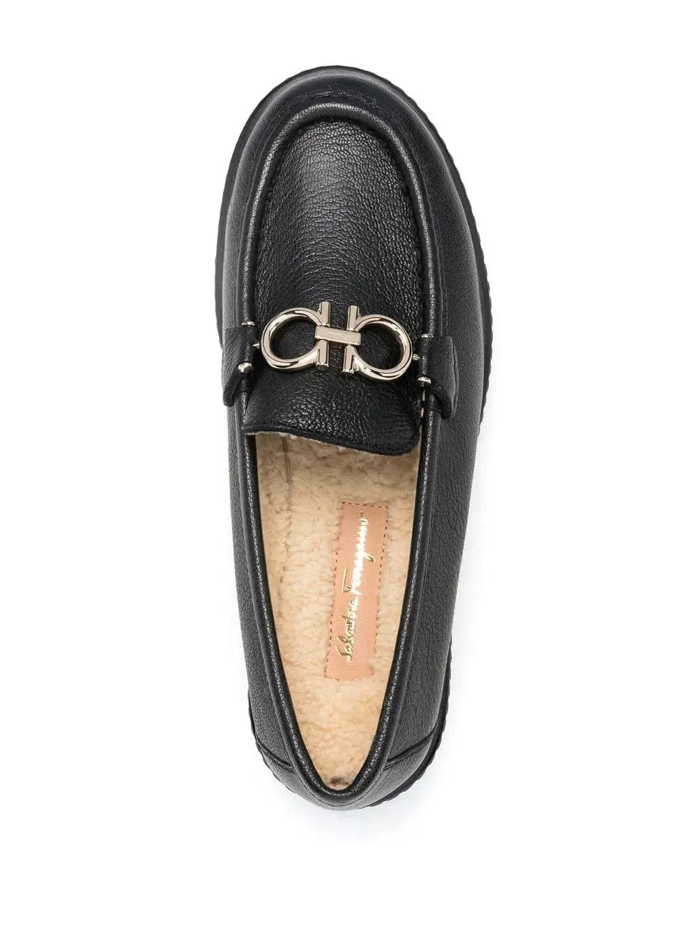 Ferragamo Buckle - Detail Leather Loafers