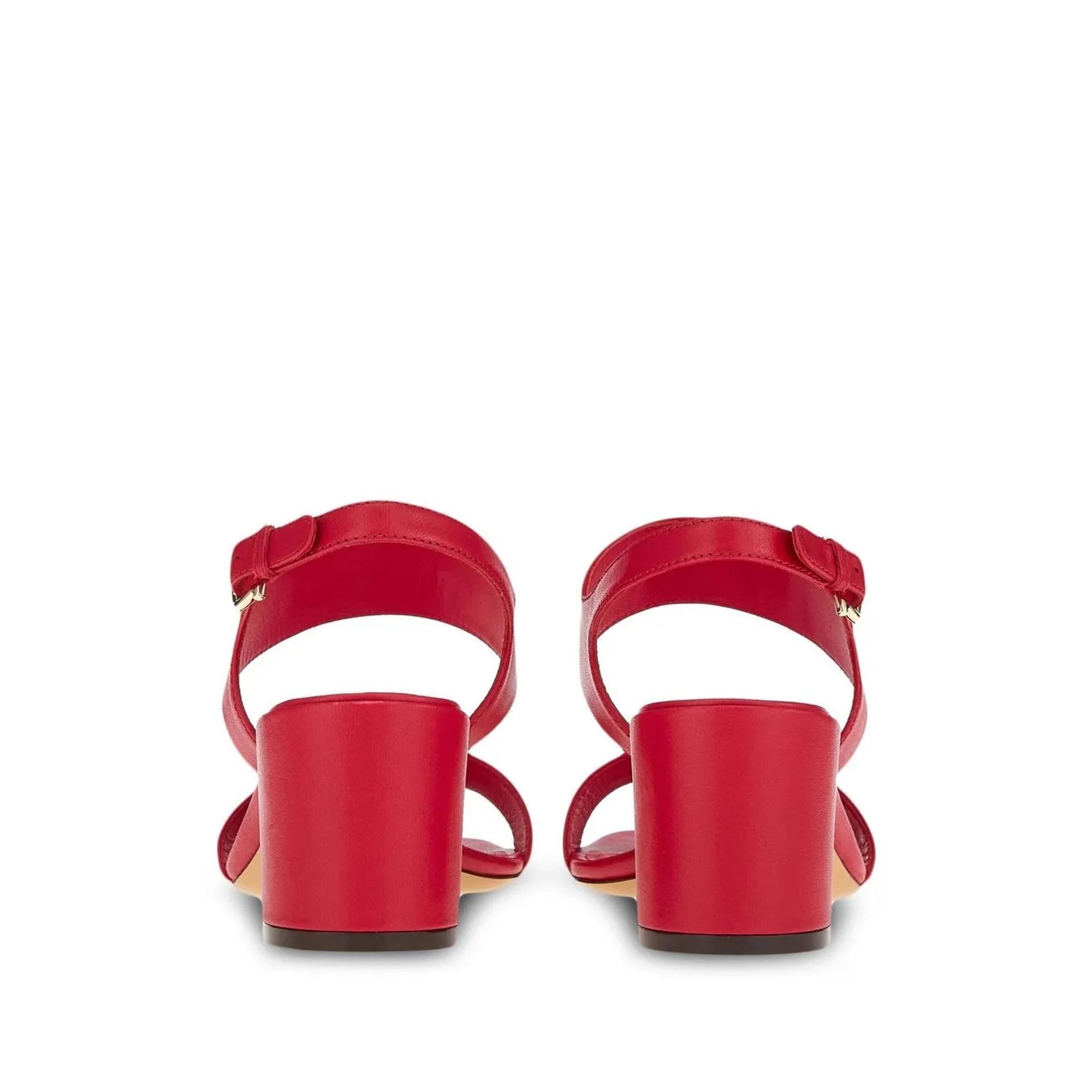 Ferragamo Gancini - Plaque Block - Heel Sandals