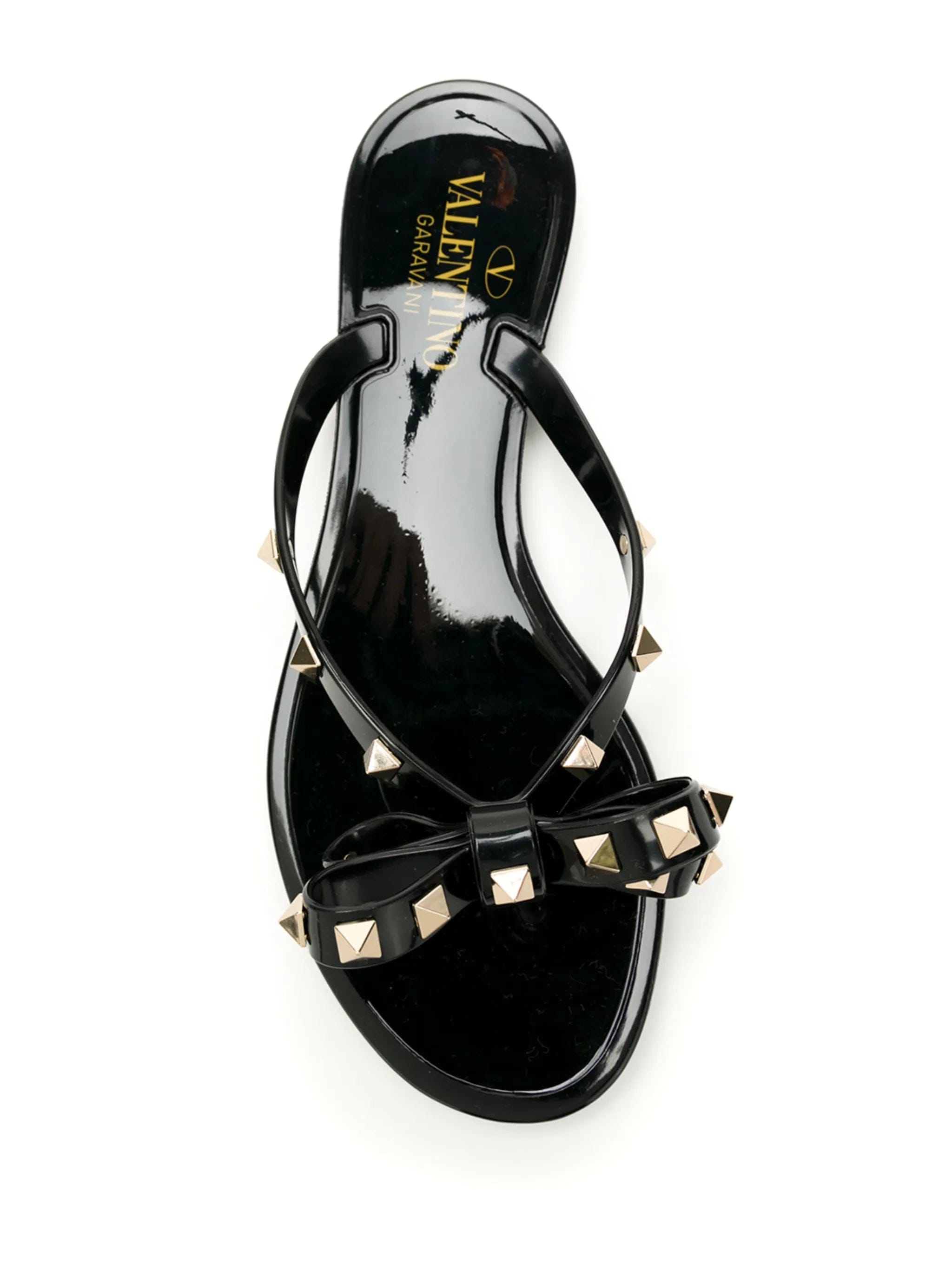 Valentino Garavani Rockstud rubber slipper