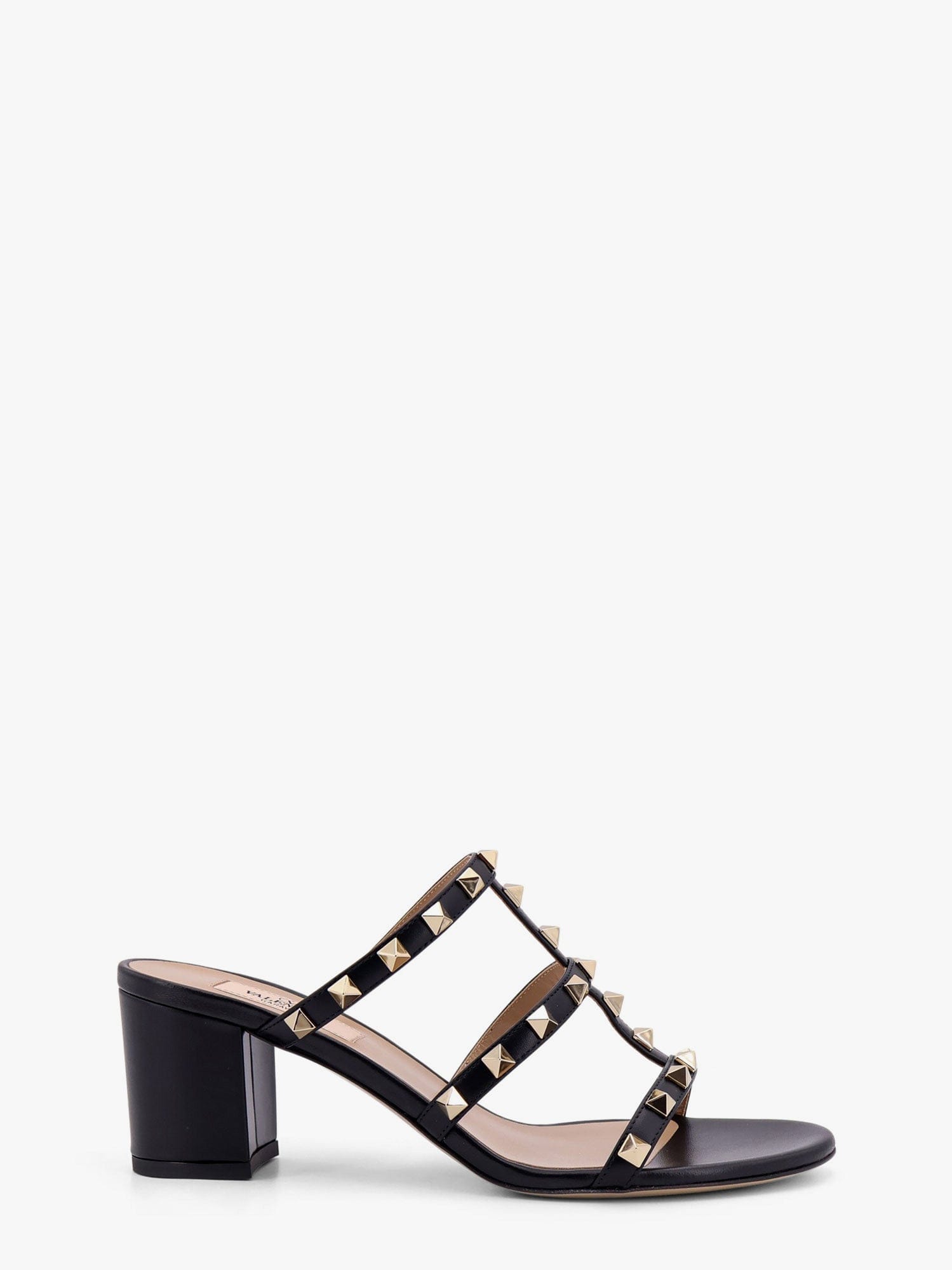 Valentino Garavani Rockstuds leather sandals with iconic all - over studs