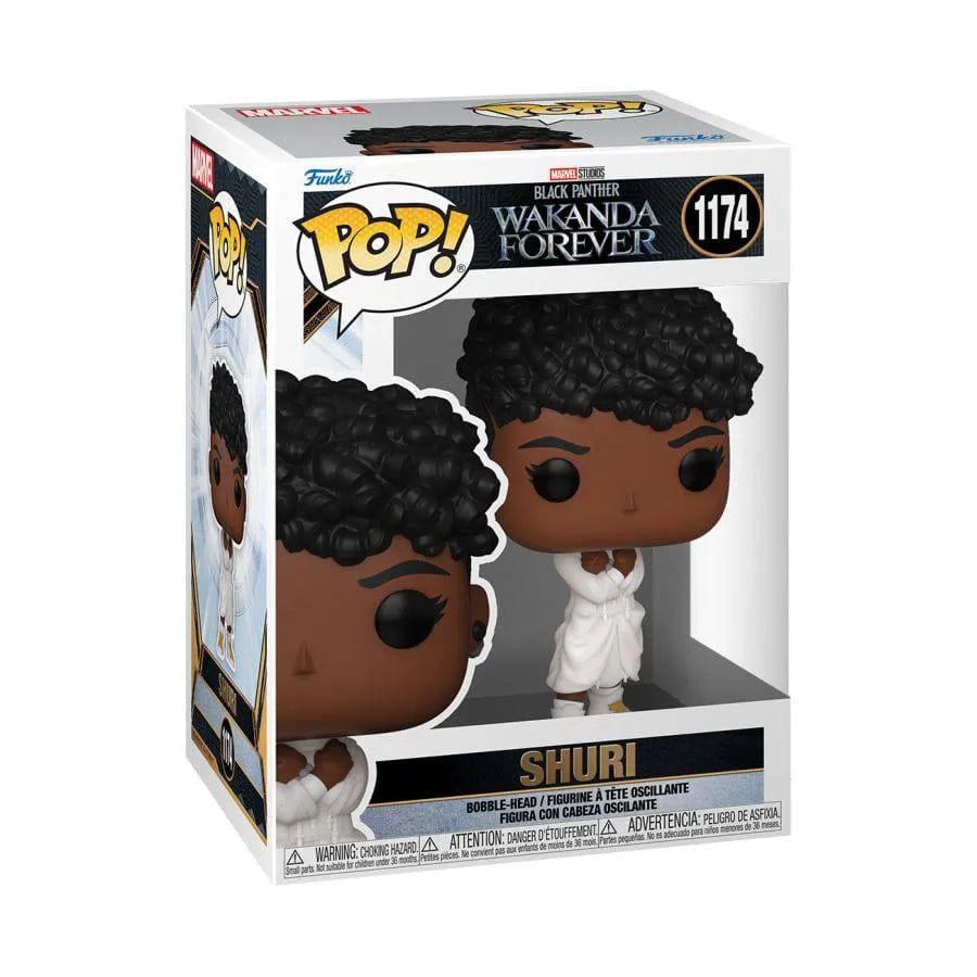 Funko Black Panther 2: Wakanda Forever - Shuri in white hoodie Pop! Vinyl