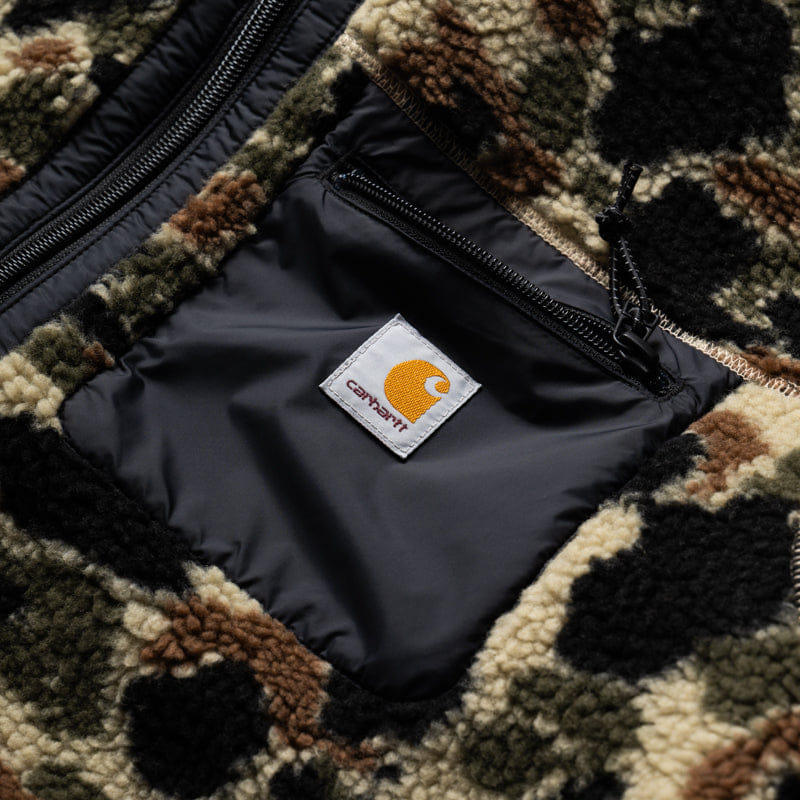 Carhartt WIP Prentis Liner Jacket - Camo Duck Jacquard/Green