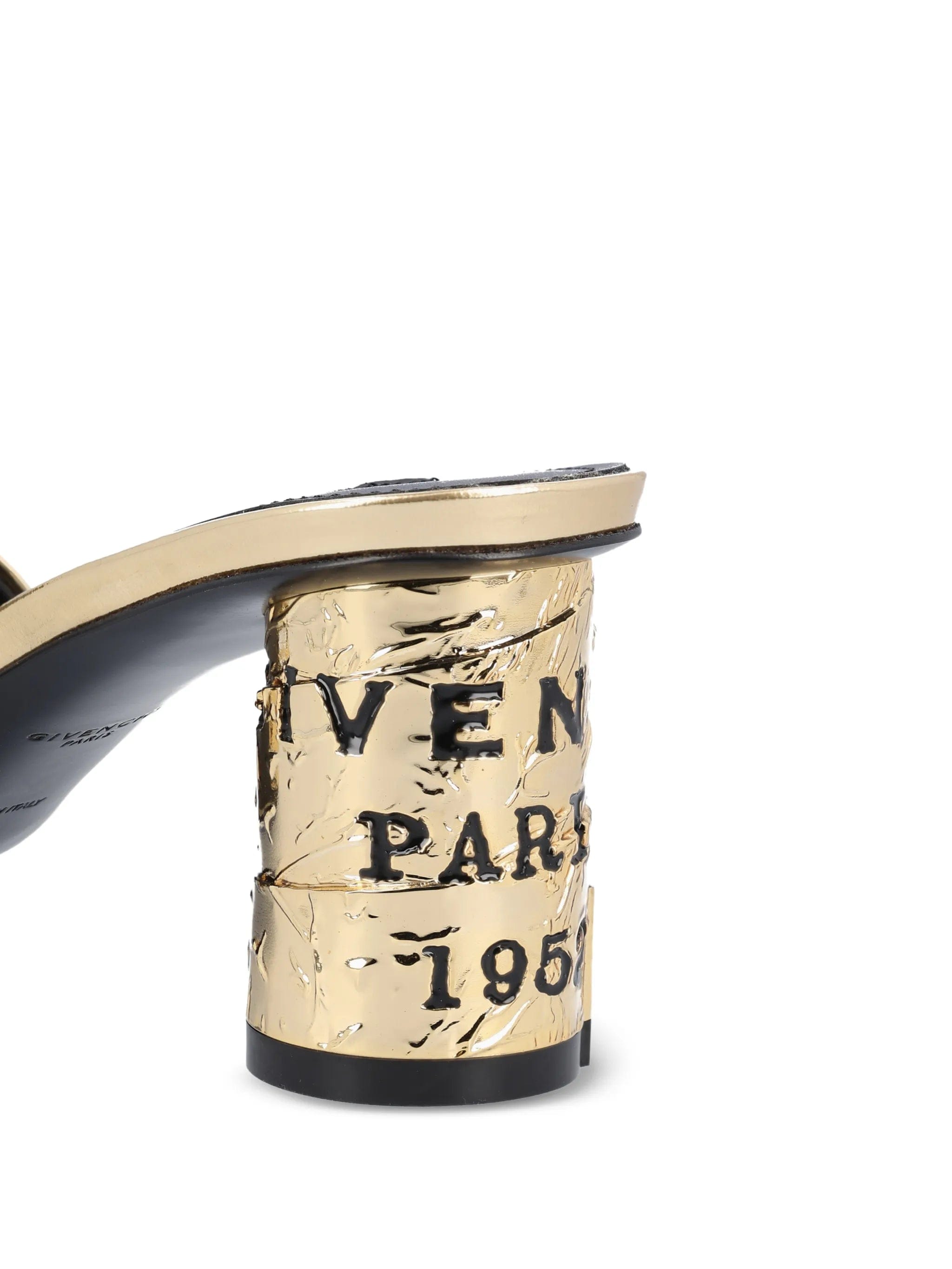 Givenchy mirror - effect leather heeled sandals