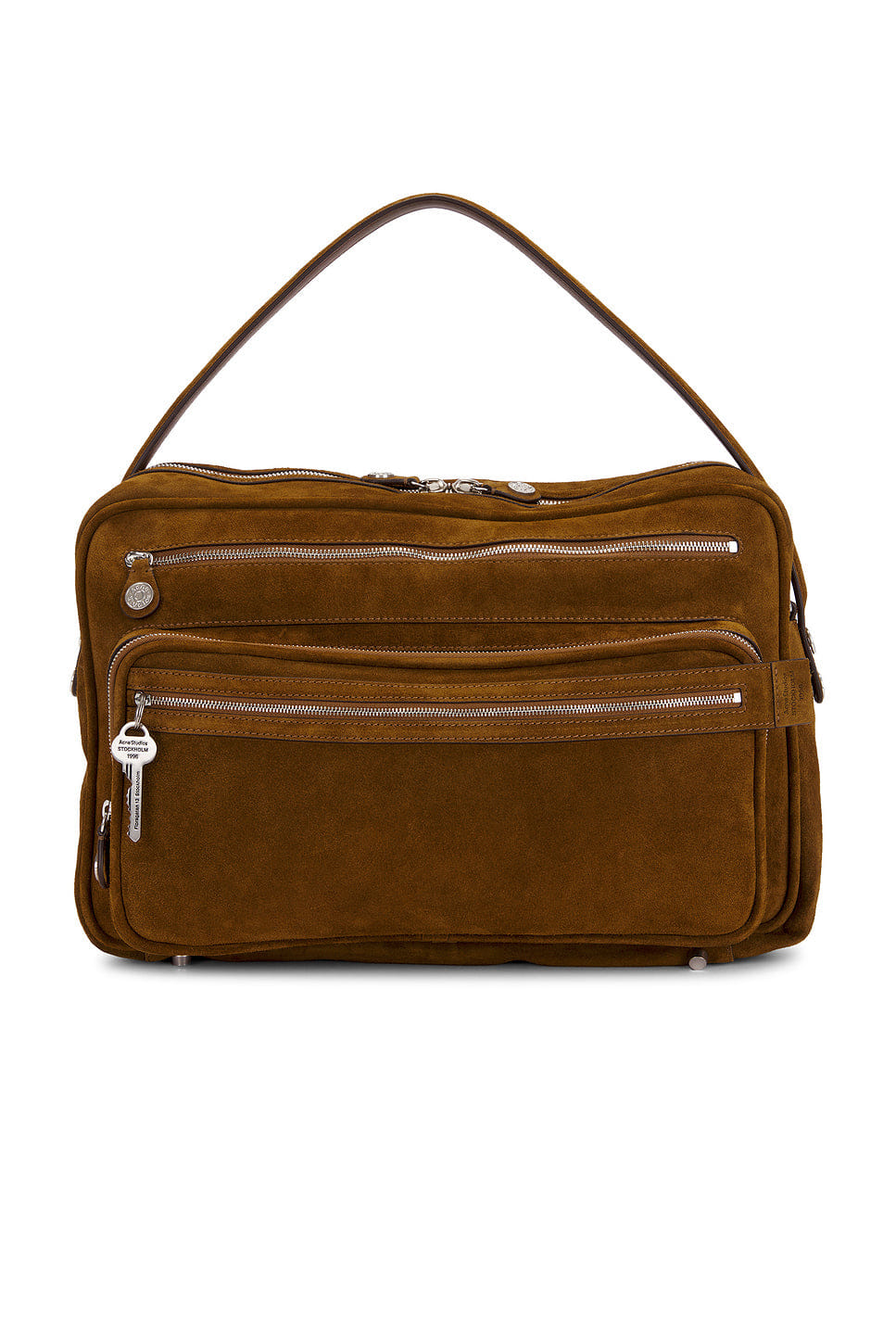 Acne Studios Camero Camera Suede V Bag