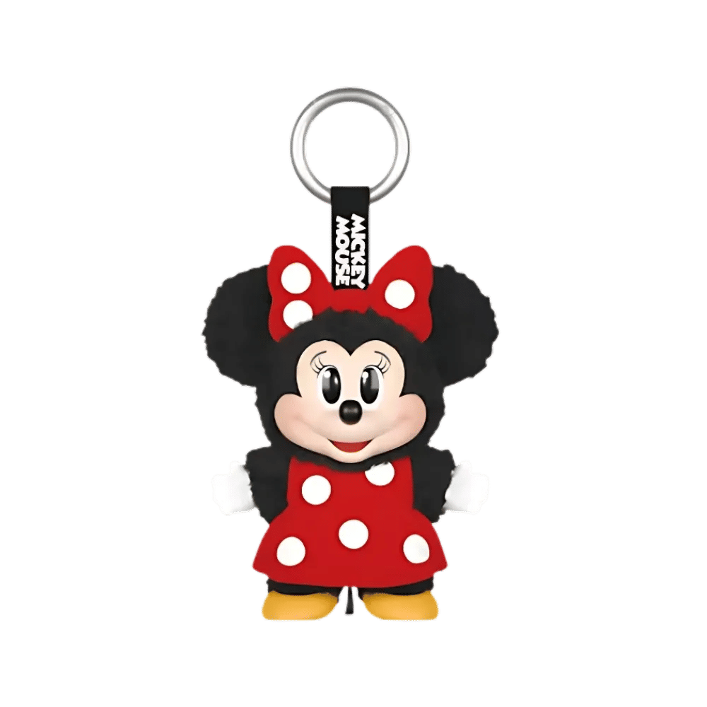Pop Mart Disney Mickey Family Together Series Minnie Plush Keychain