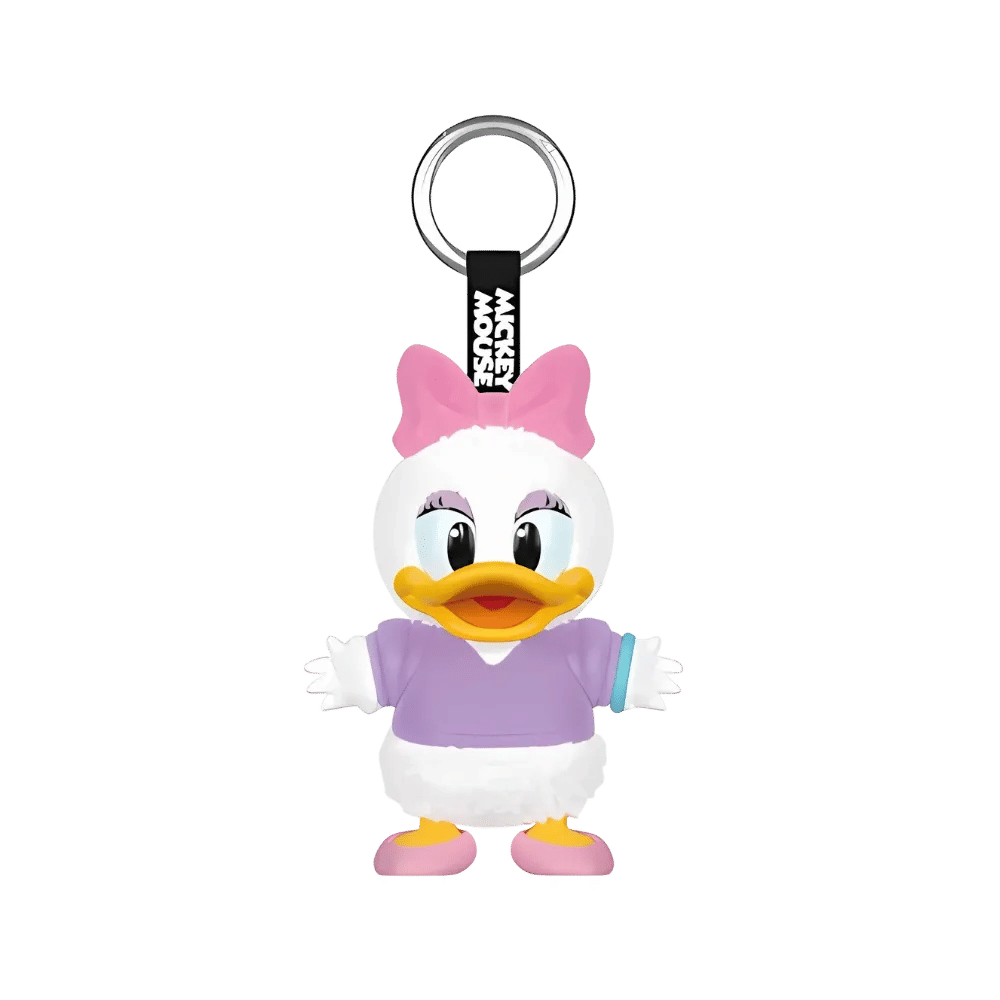 Pop Mart Disney Mickey Family Together Series Daisy Plush Keychain