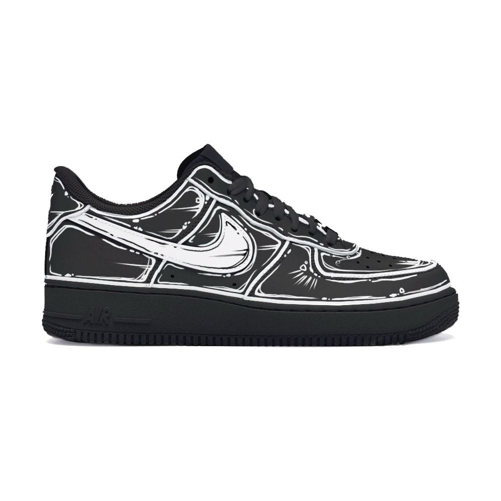 MD Customs BLACK COMICBOOK AF1 V2