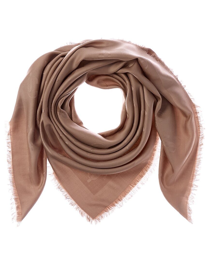 Jimmy Choo Silk & Wool - Blend Scarf