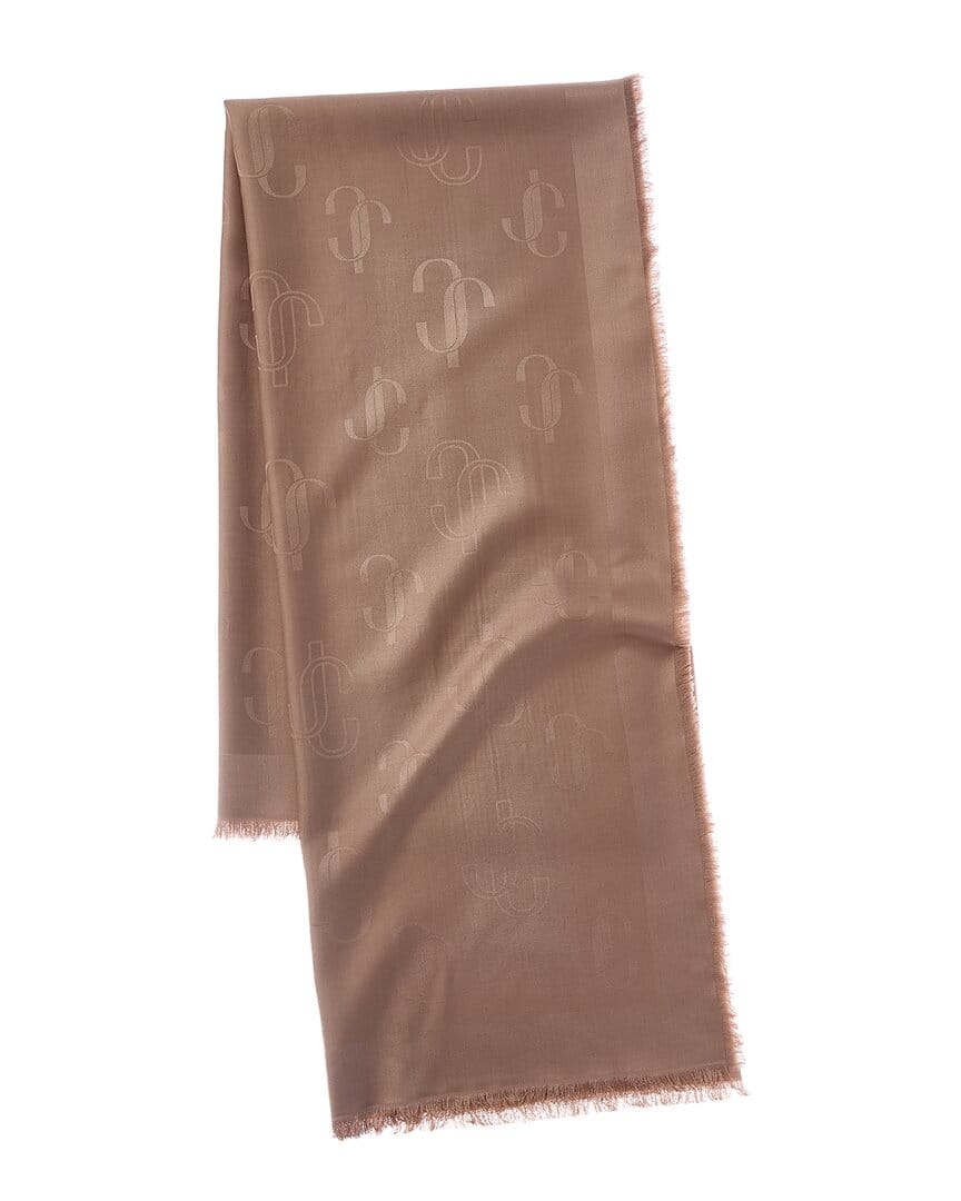 Jimmy Choo Silk & Wool - Blend Scarf