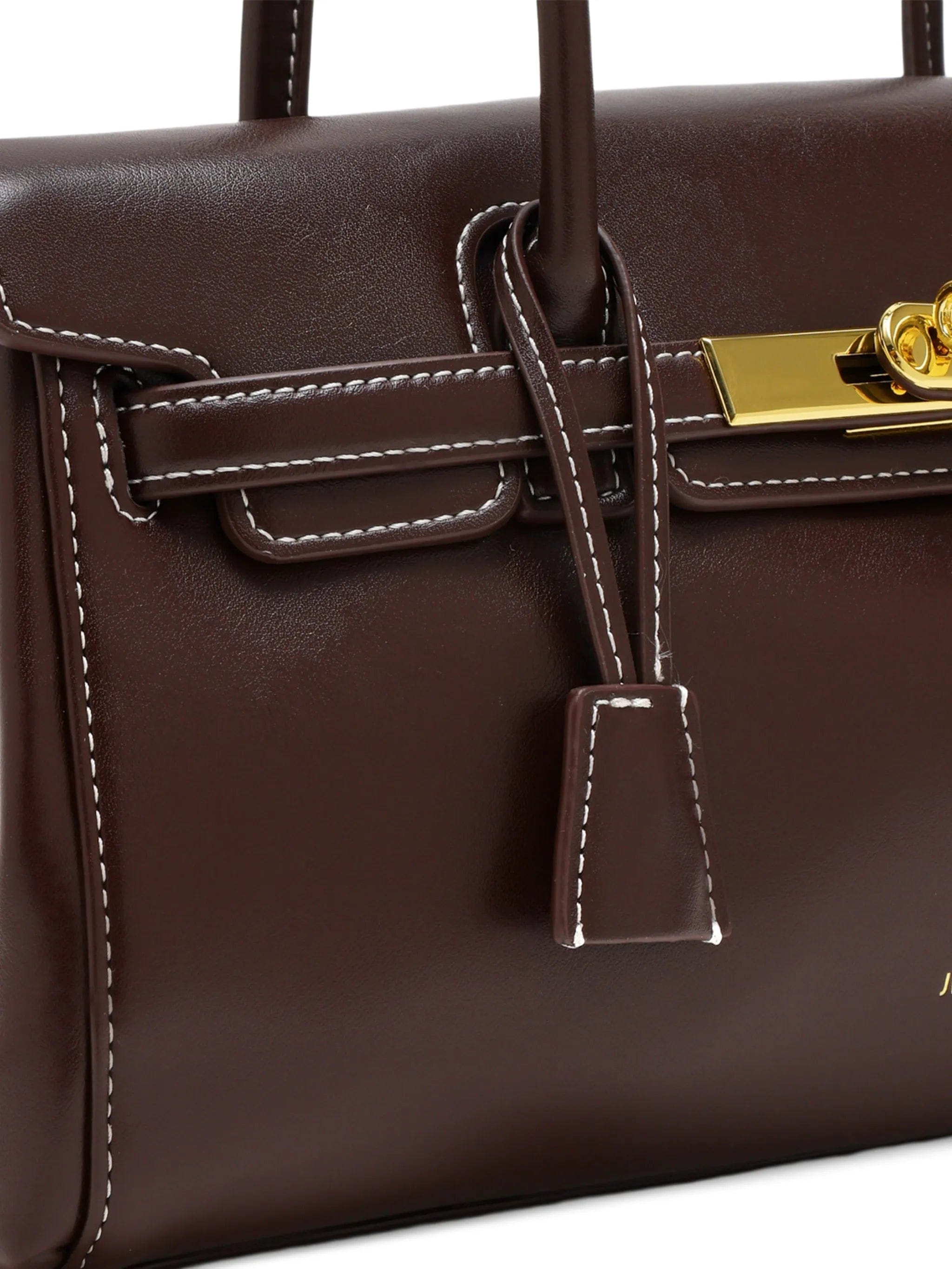JW Pei Yara top - handle lock shoulder bag
