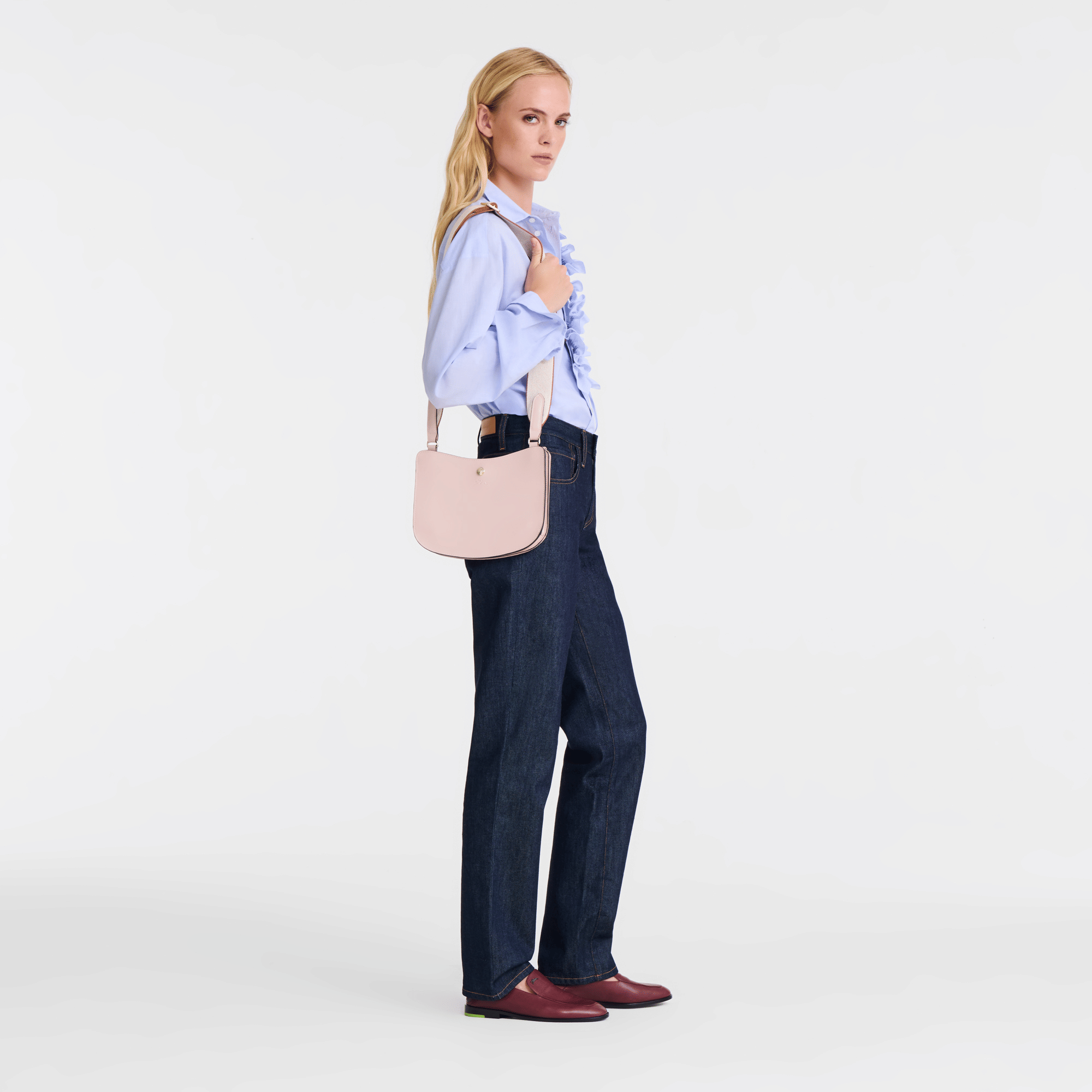 Long Champ Longchamp Épure Crossbody bag Petal Pink