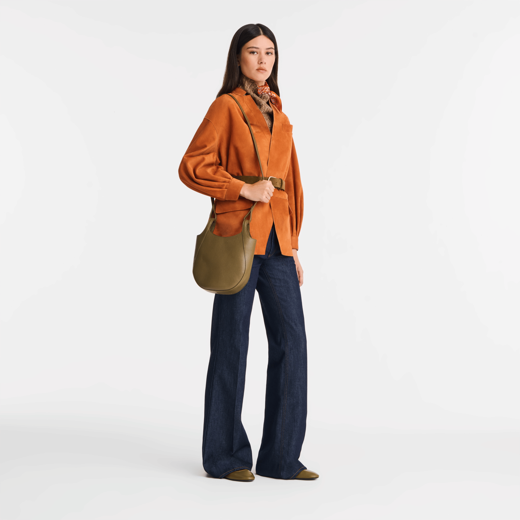 Long Champ Longchamp Le Foulonné S Crossbody bag Caper
