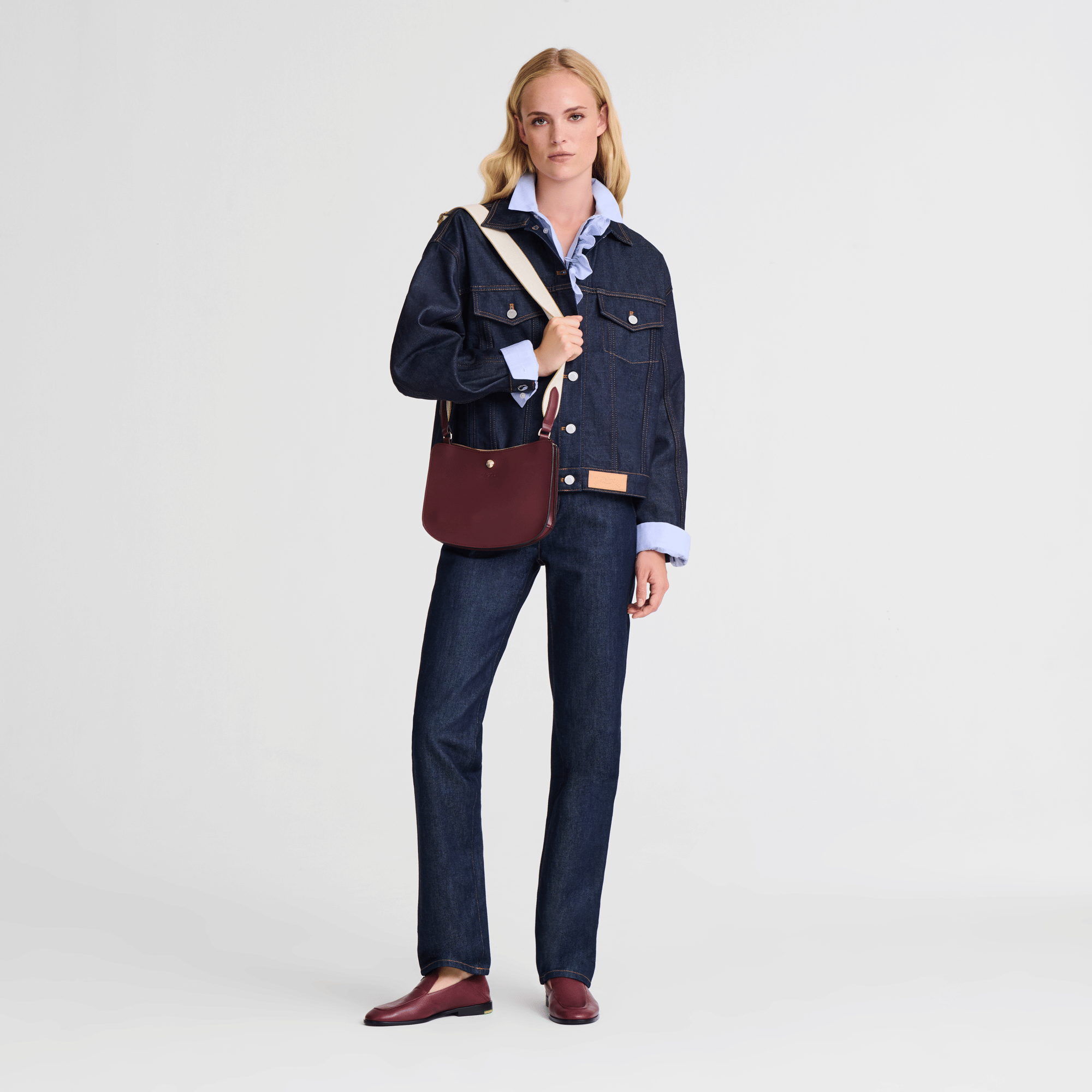 Long Champ Longchamp Épure Crossbody bag Burgundy