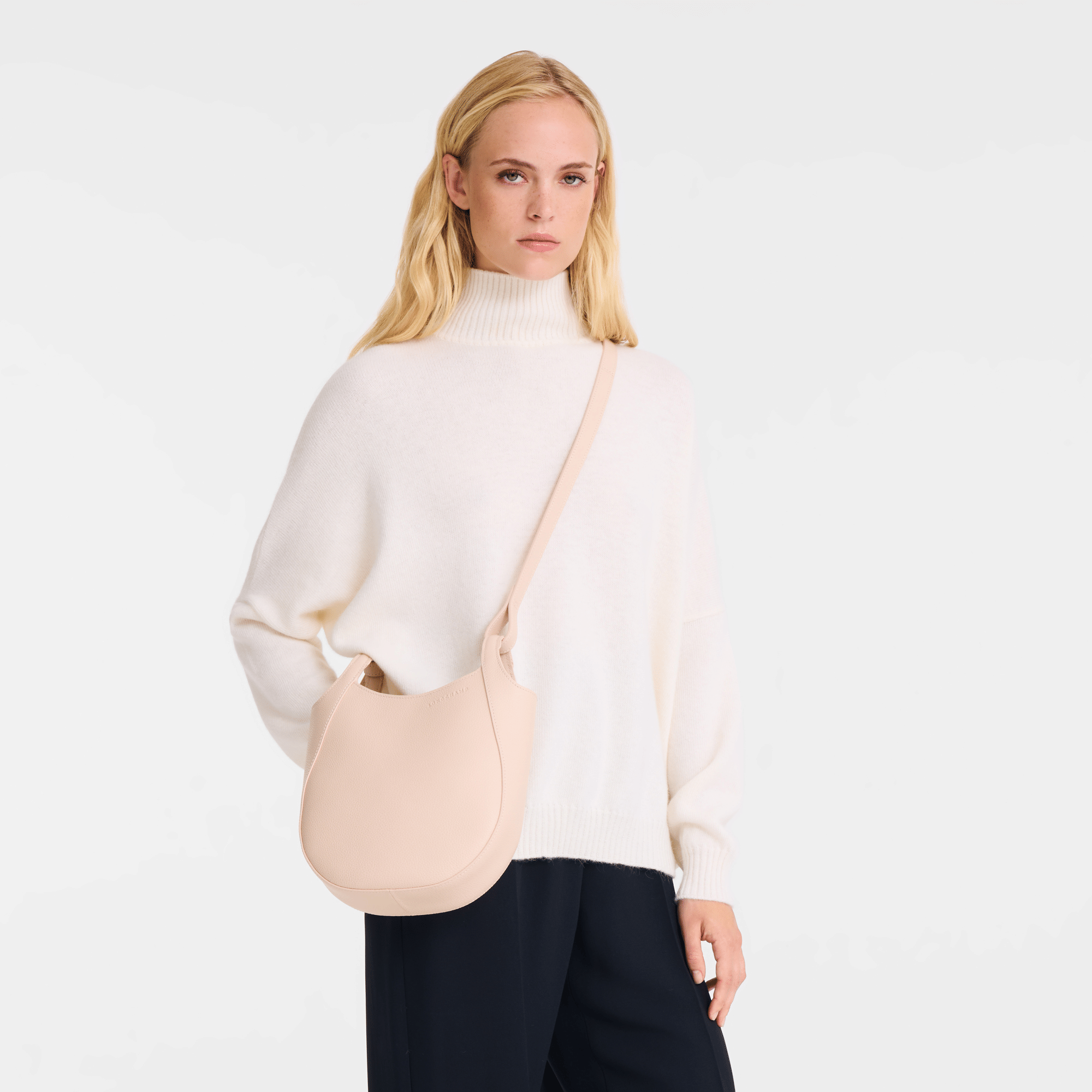 Long Champ Longchamp Le Foulonné S Crossbody bag Cream