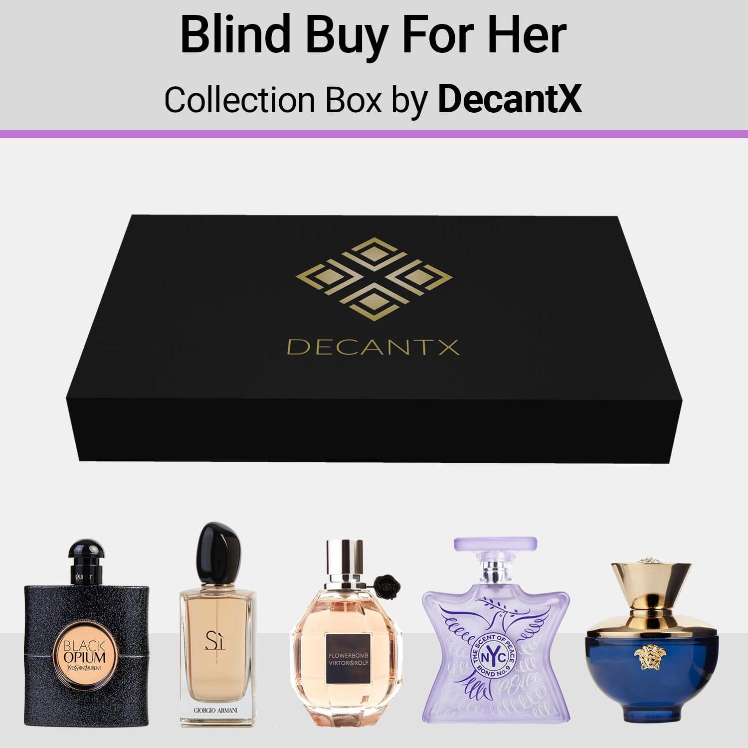 Decantx Blind Buy Perfume Picks for Women - Fragrance Collection Box