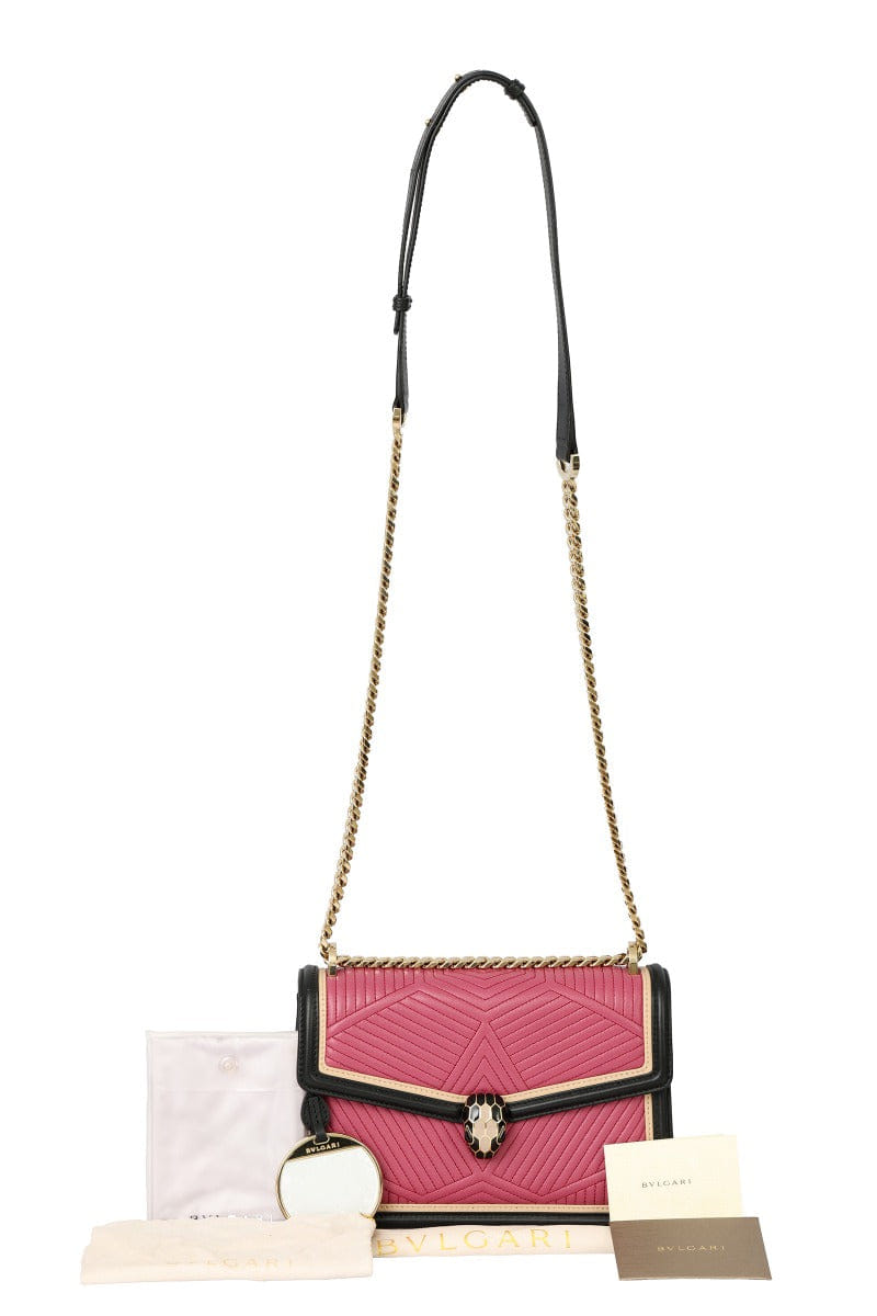 Diamond Bvlgariserpenti Forever Diamond Crossbody Bag