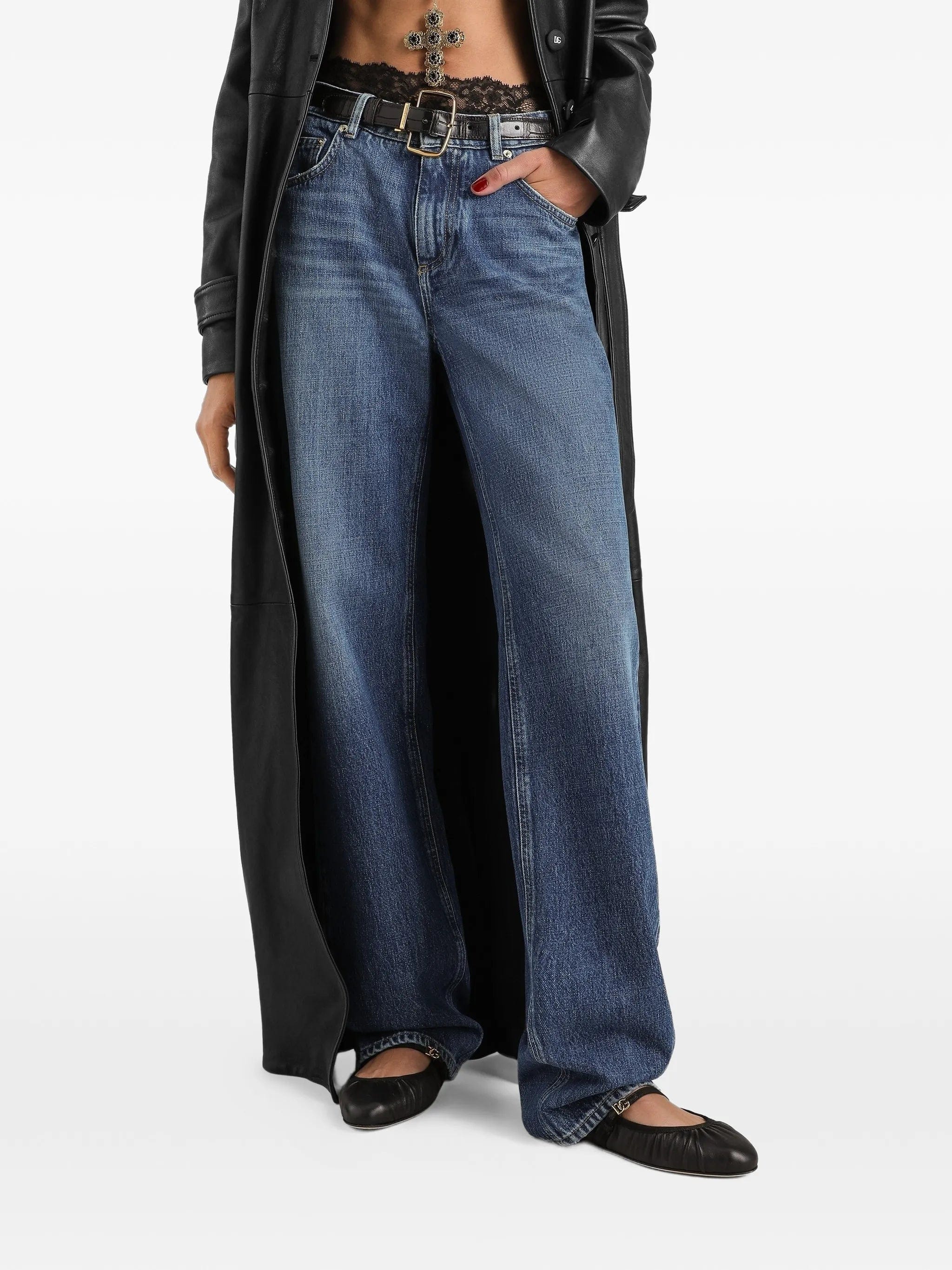 Dolce & Gabbana 5 - pocket denim trousers