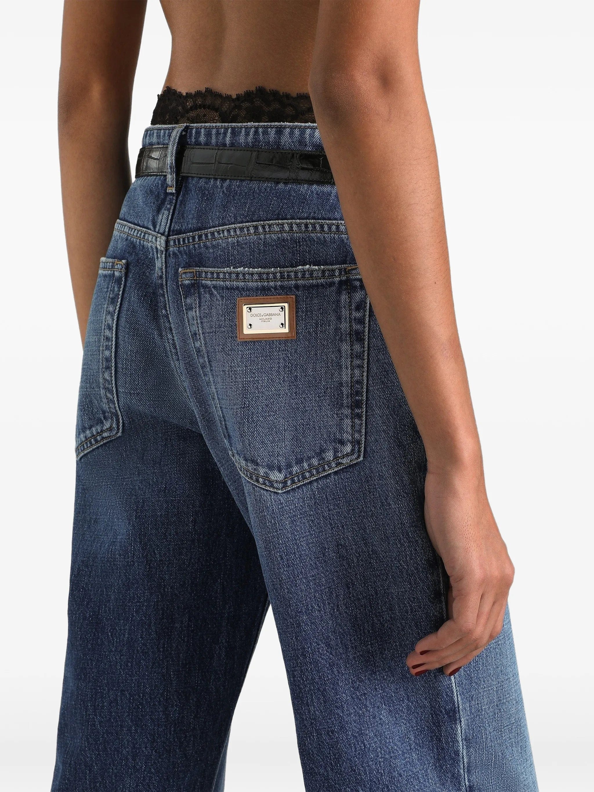 Dolce & Gabbana 5 - pocket denim trousers