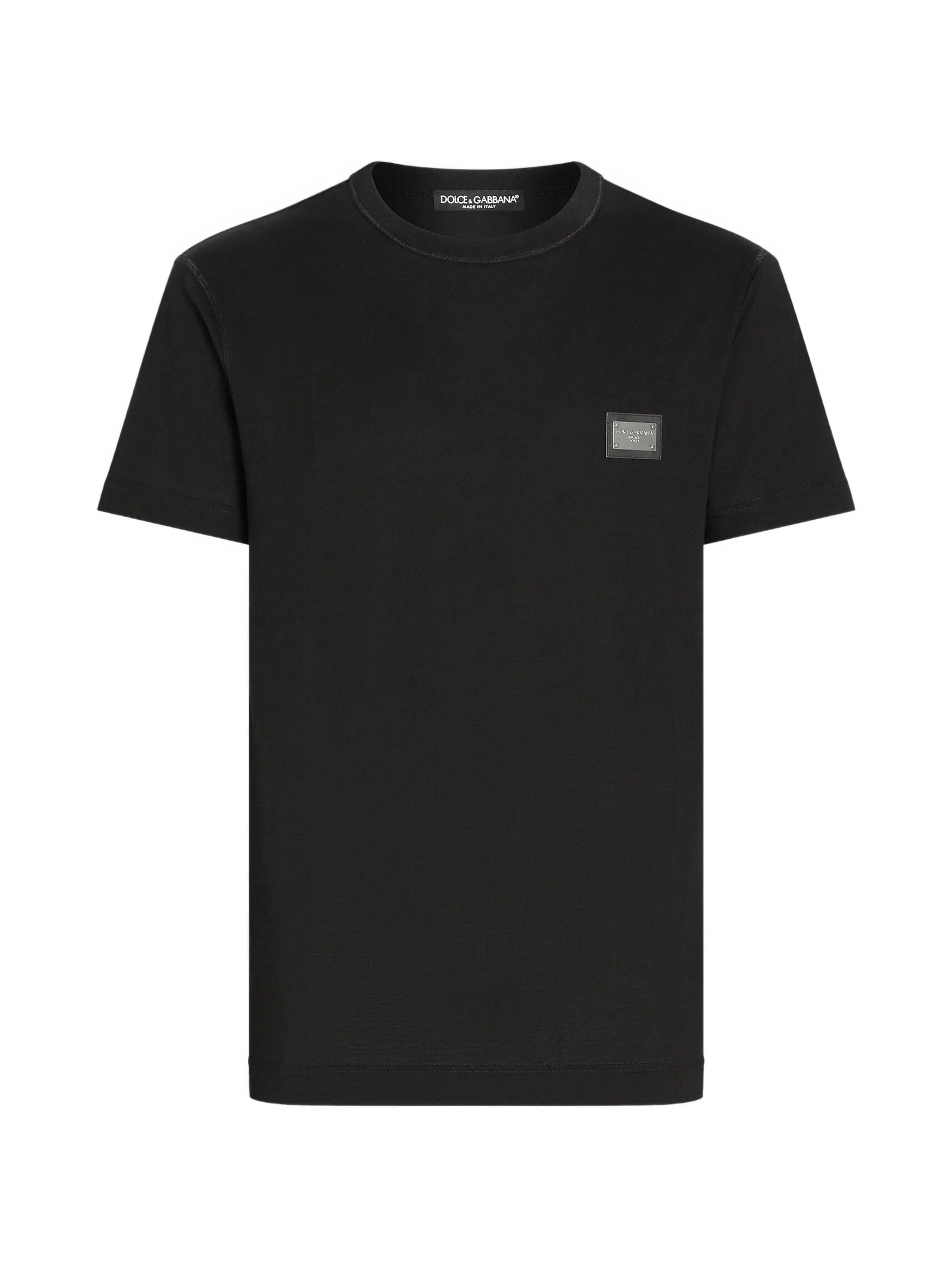 Dolce & Gabbana logo - plaque cotton T - shirt