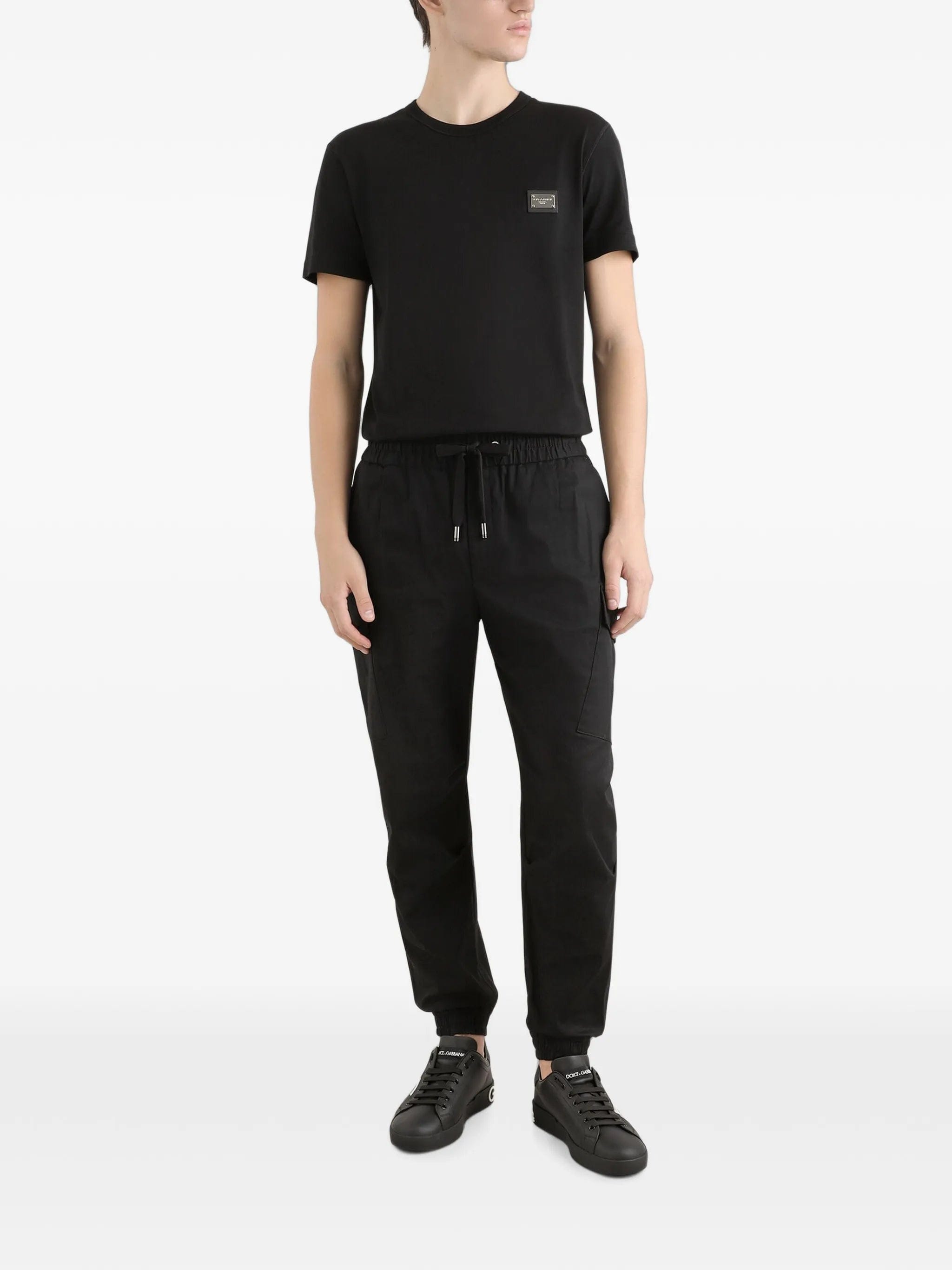 Dolce & Gabbana logo - plaque cotton T - shirt