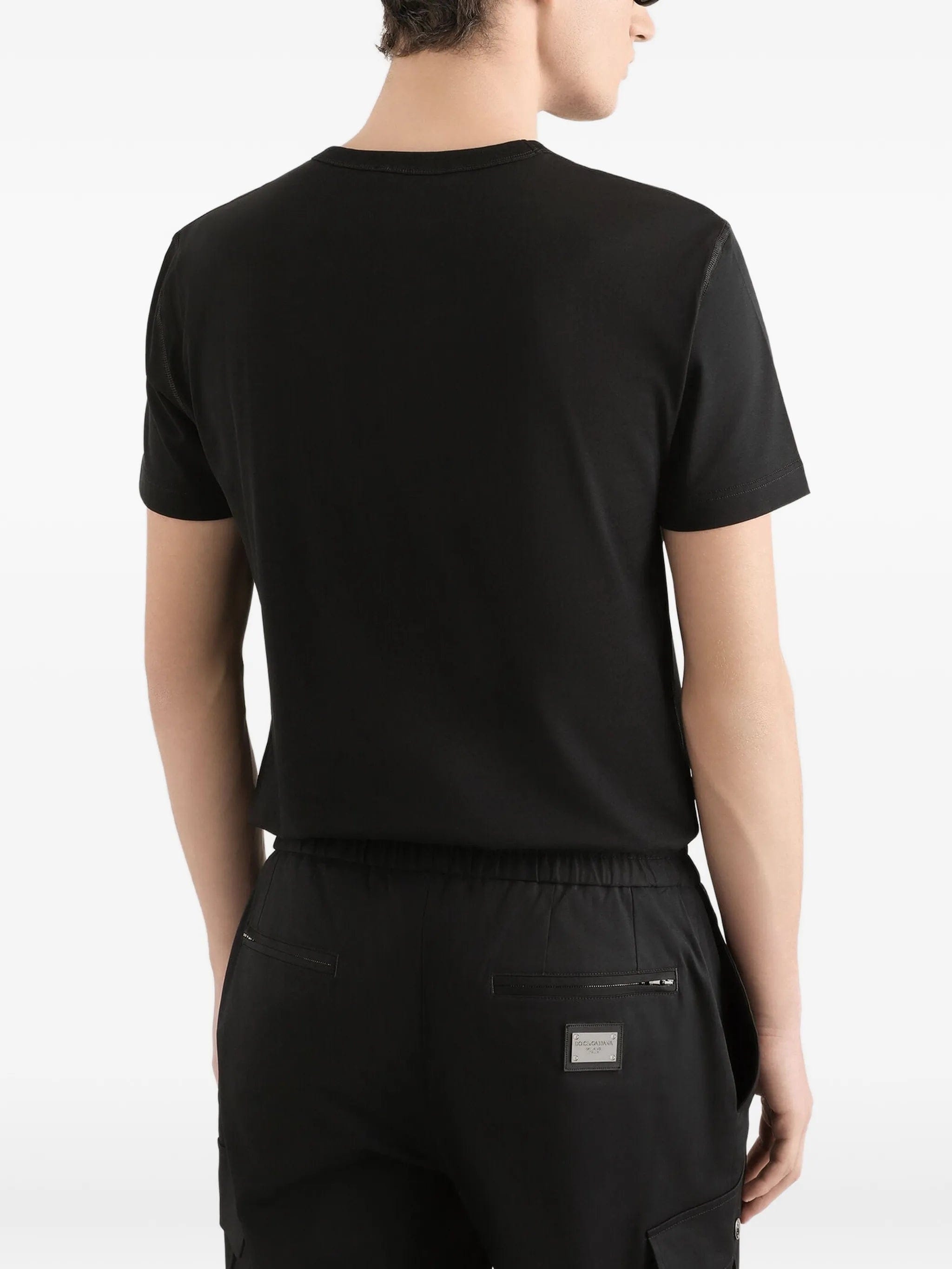 Dolce & Gabbana logo - plaque cotton T - shirt