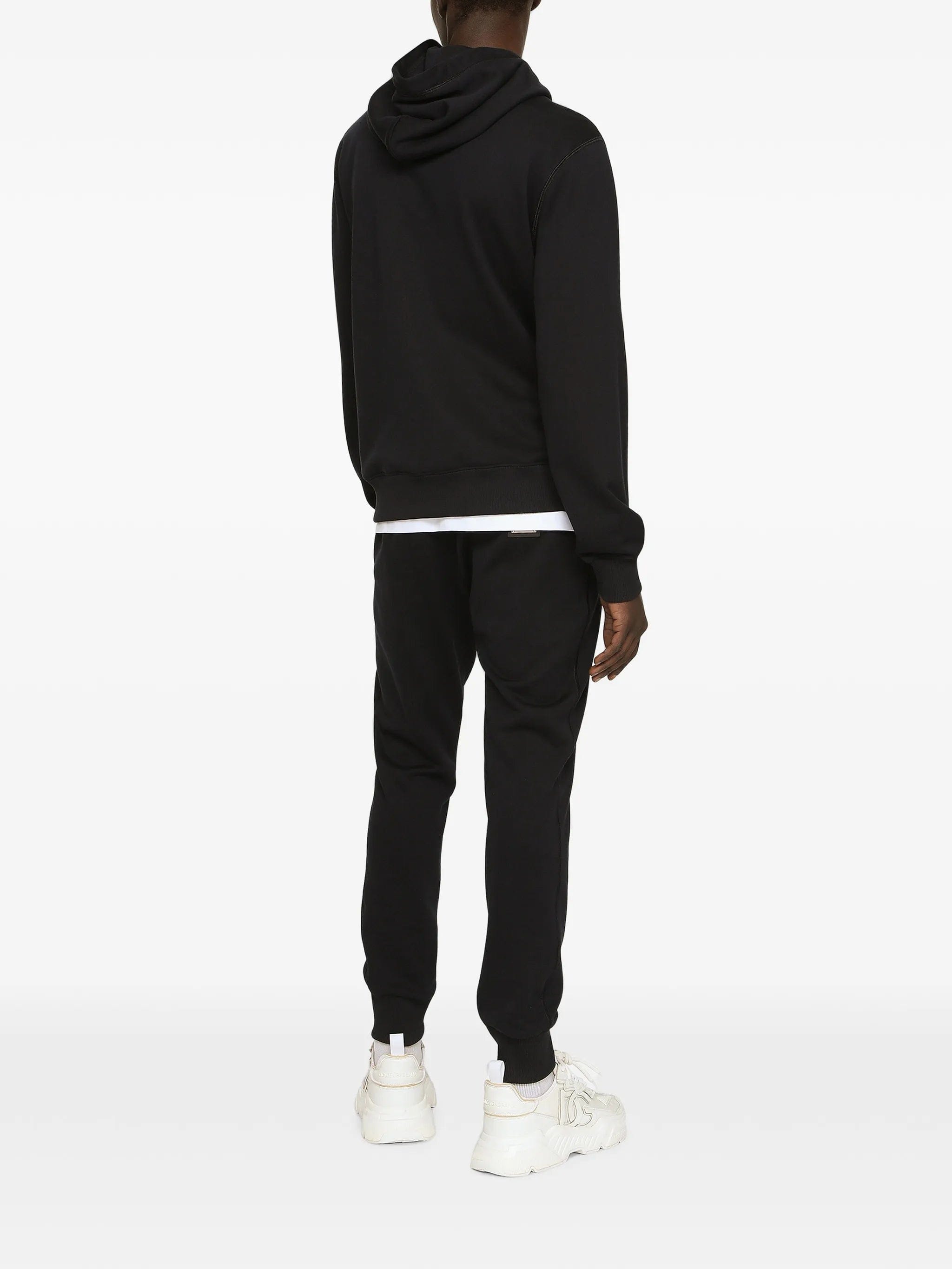 Dolce & Gabbana hooded zi - up sweatshirt