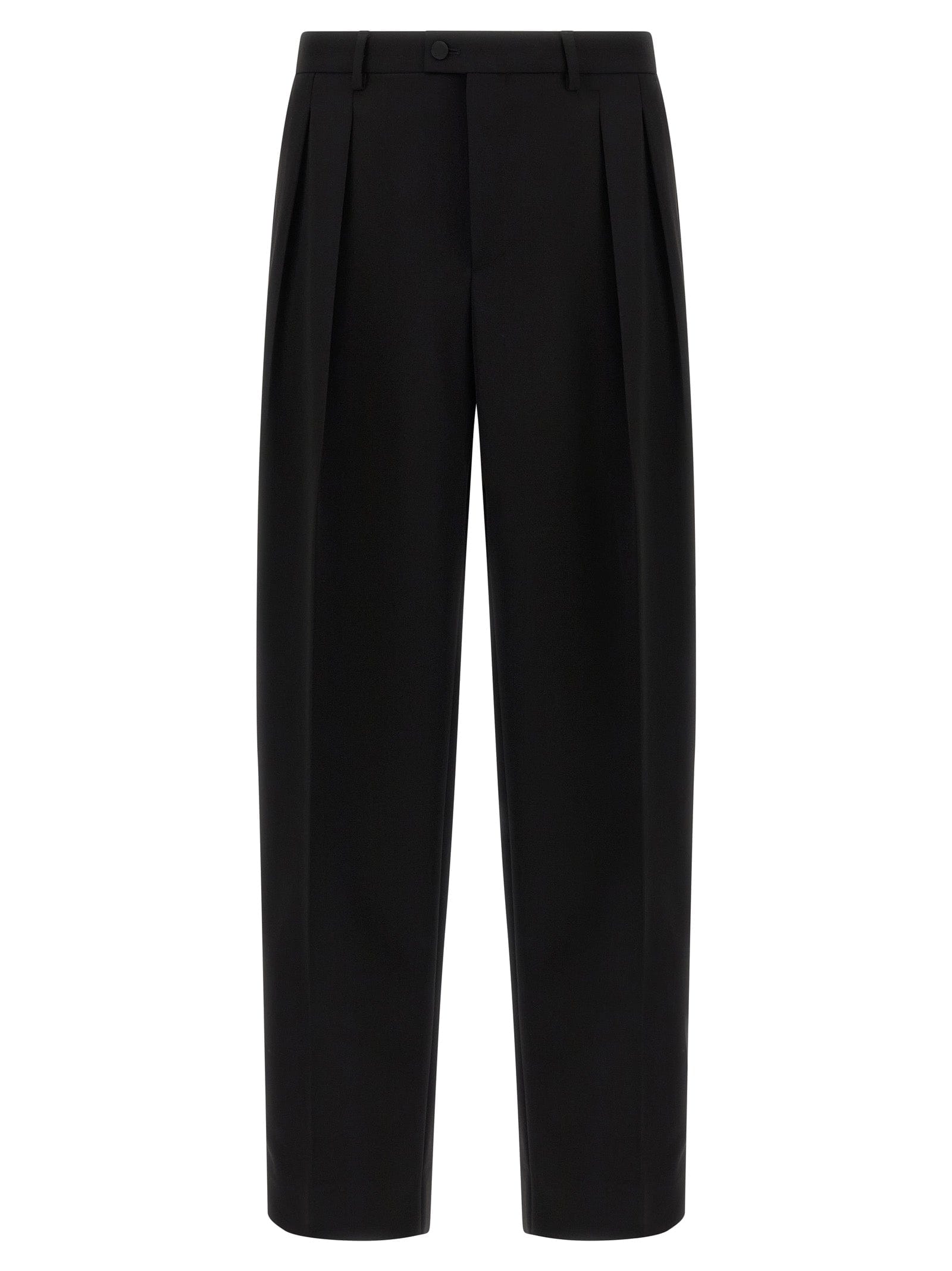 Dolce & Gabbana Virgin Wool Dress Men's Pants