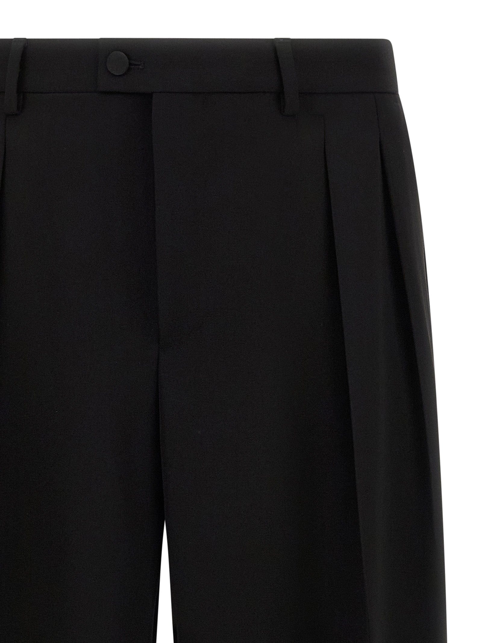 Dolce & Gabbana Virgin Wool Dress Men's Pants