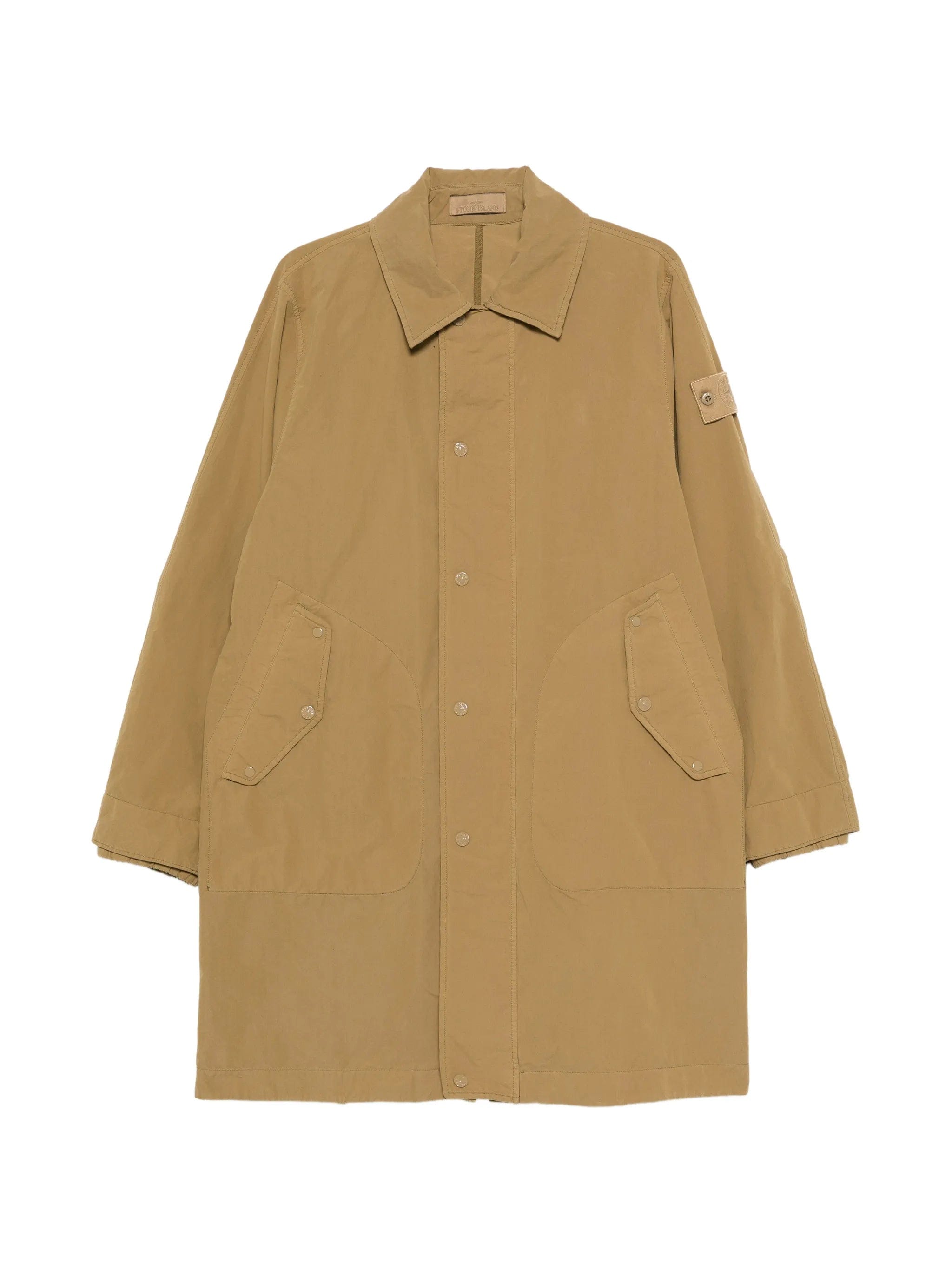 Stone Island buttoned parka