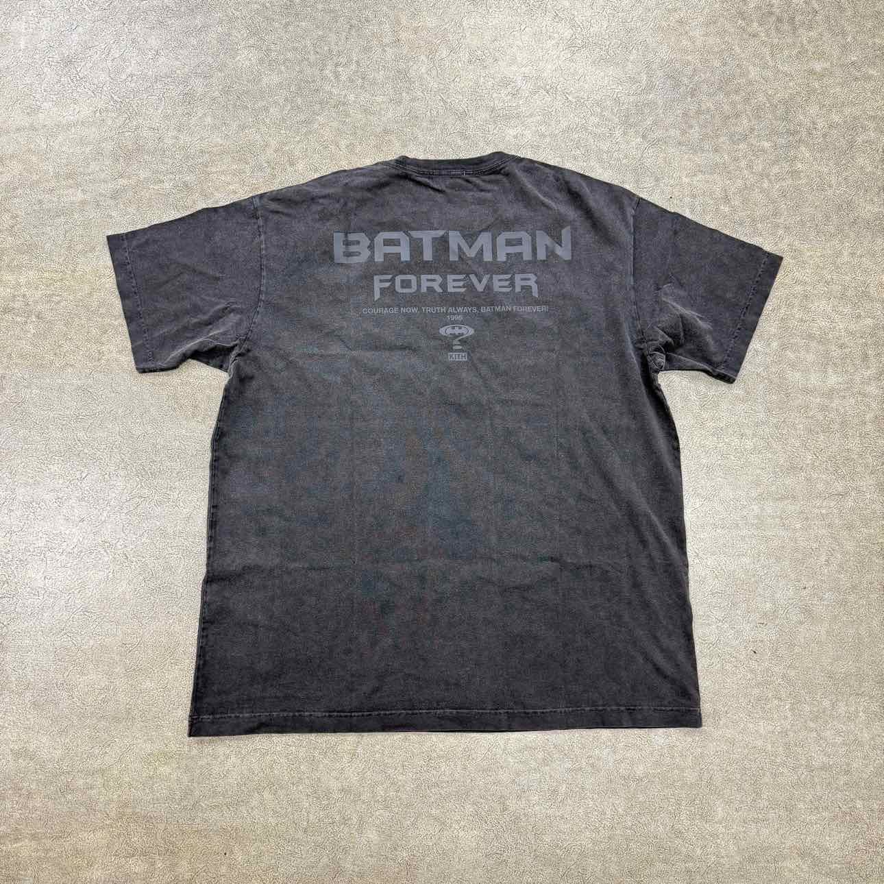 Kith T - Shirt BATMAN FOREVER Black New Size XL