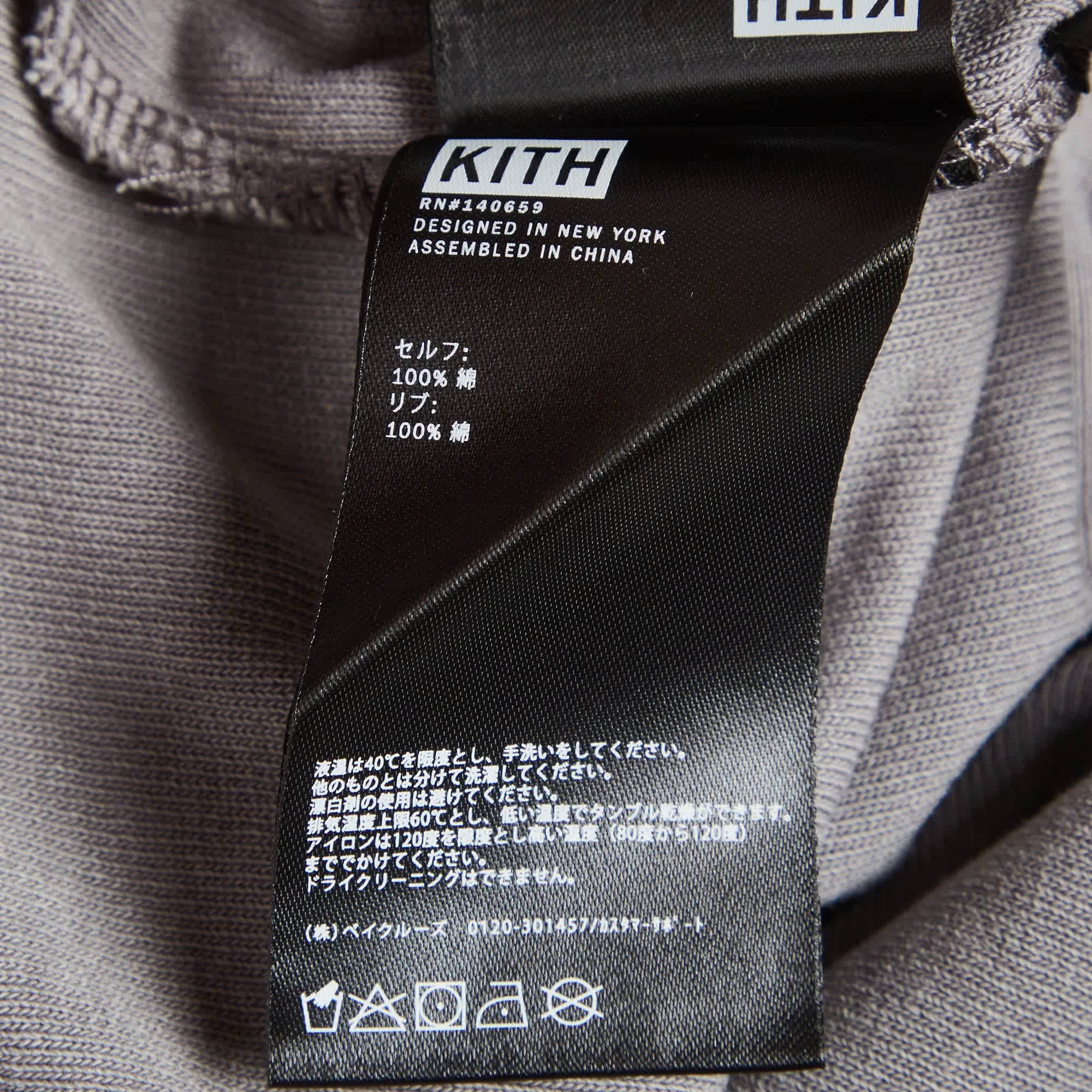 Kith Grey Jersey Quinn T - Shirt