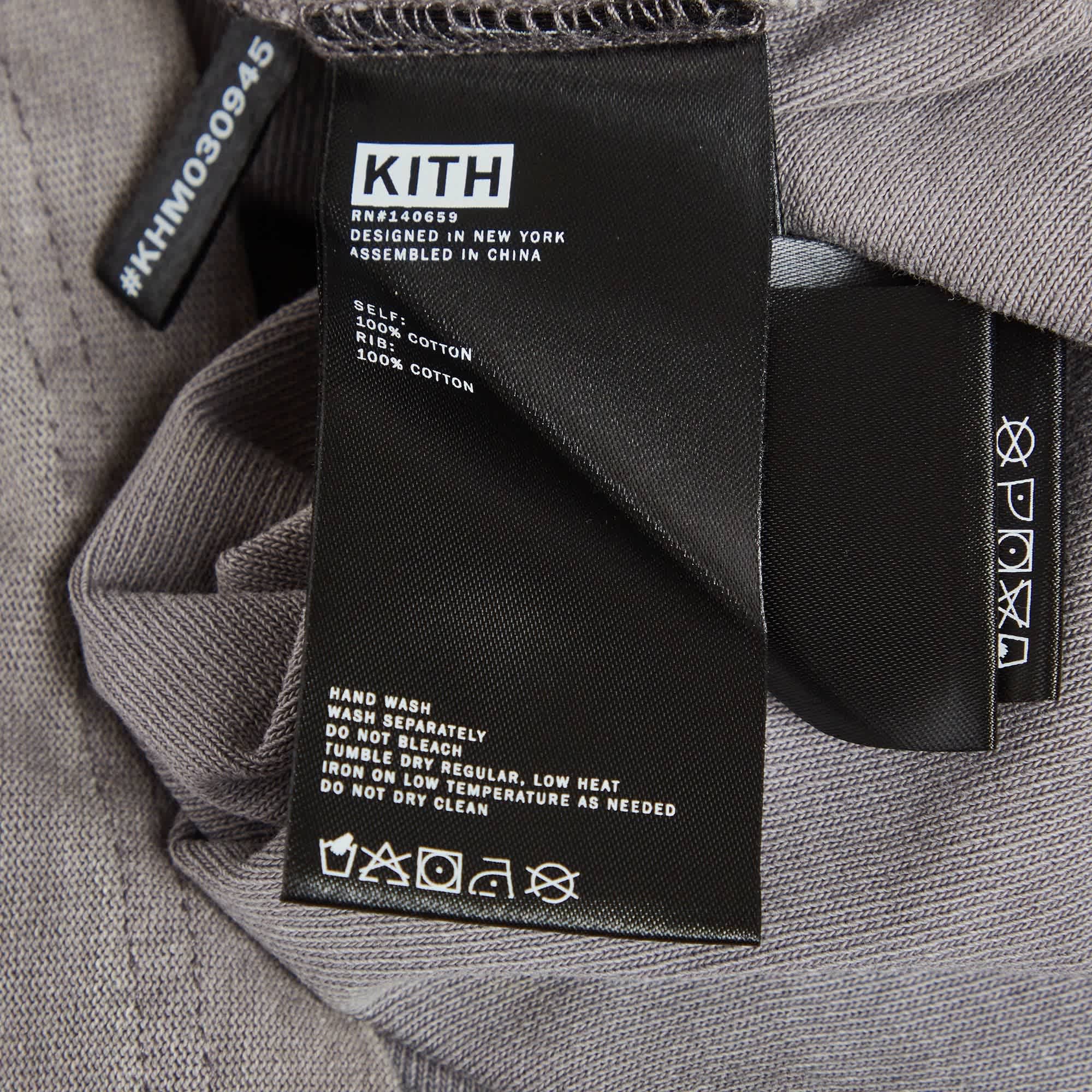 Kith Grey Jersey Quinn T - Shirt