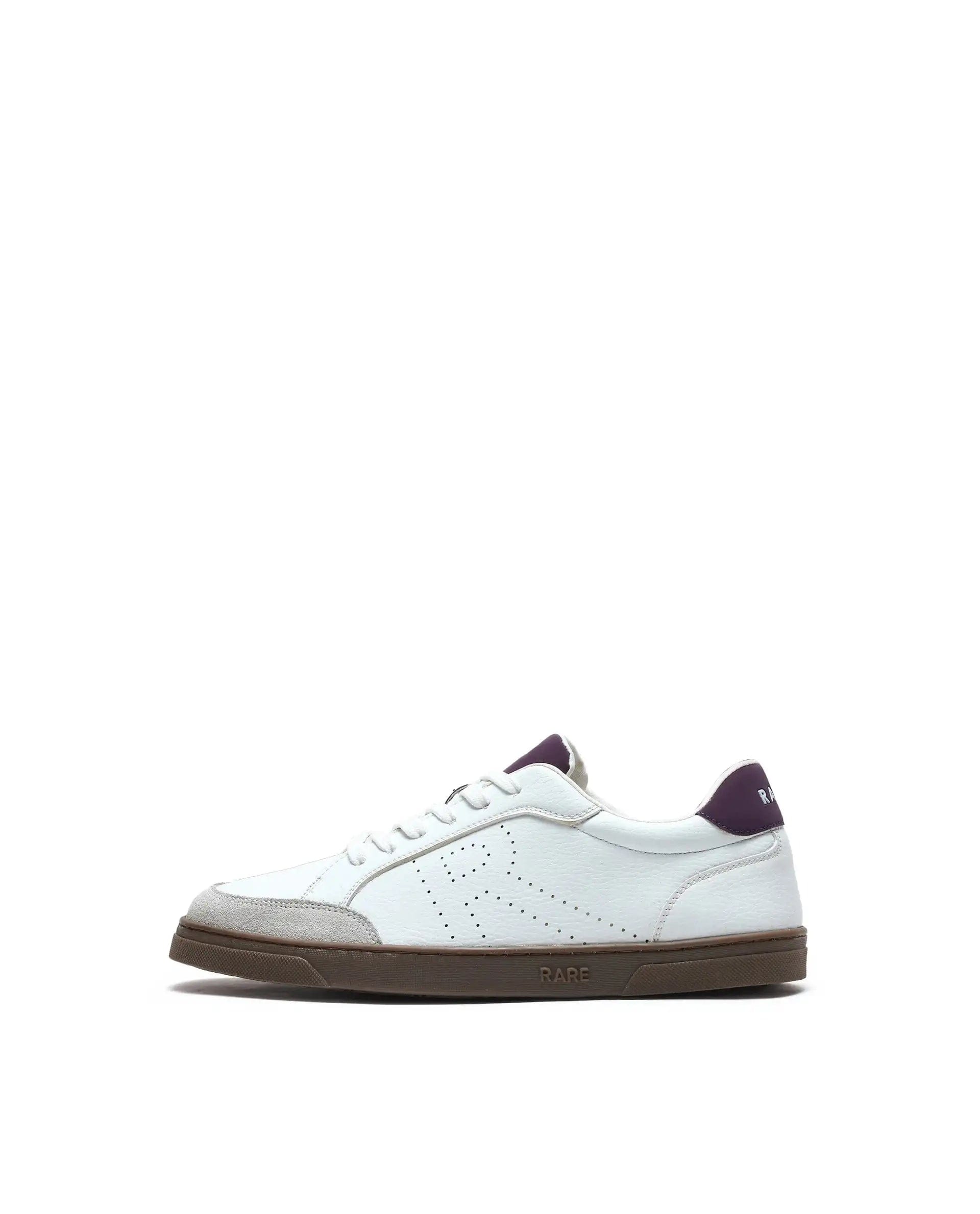 RAREZ Rare Rabbit Men's Knox Purple Micro Fiber Causal Sneaker