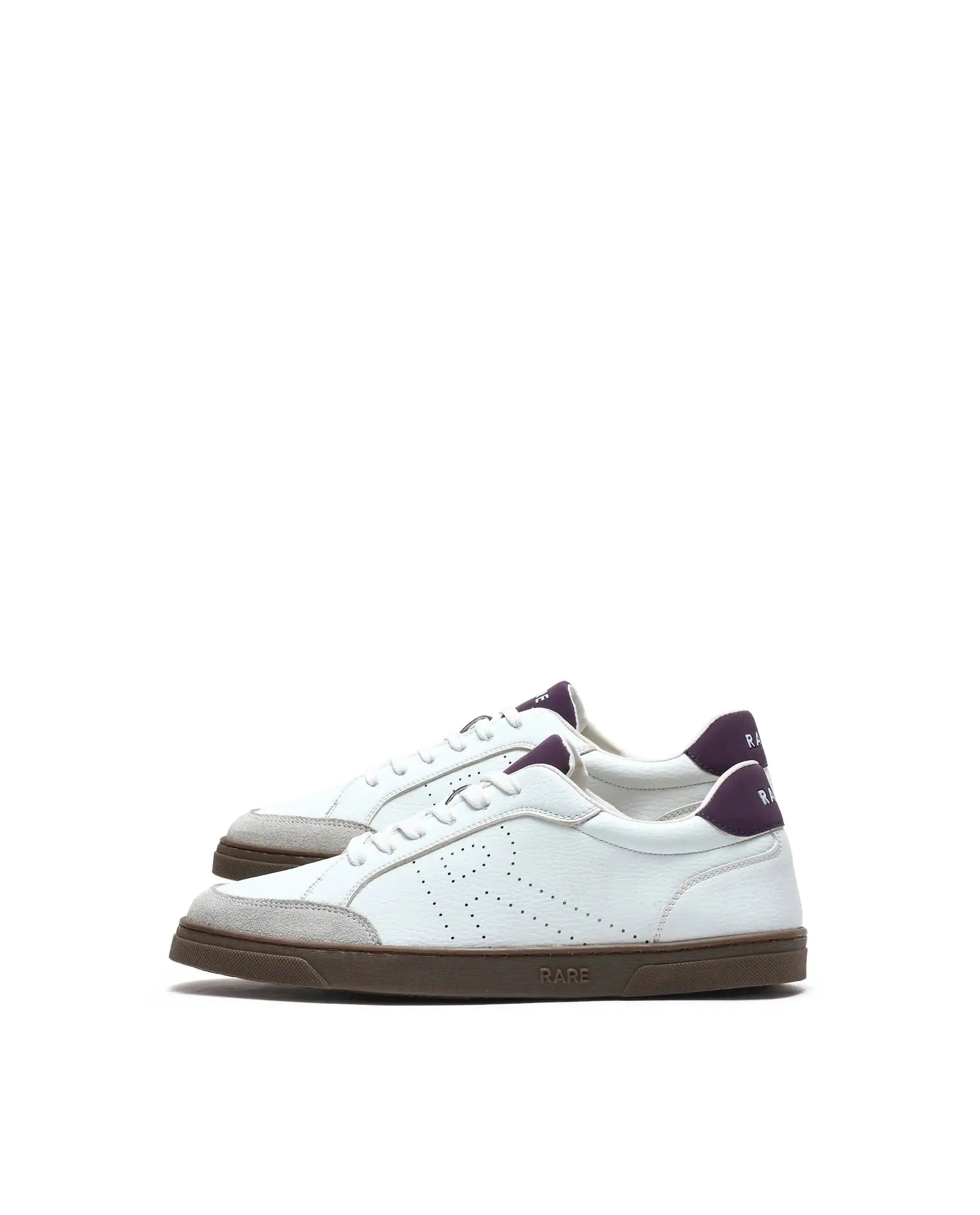 RAREZ Rare Rabbit Men's Knox Purple Micro Fiber Causal Sneaker
