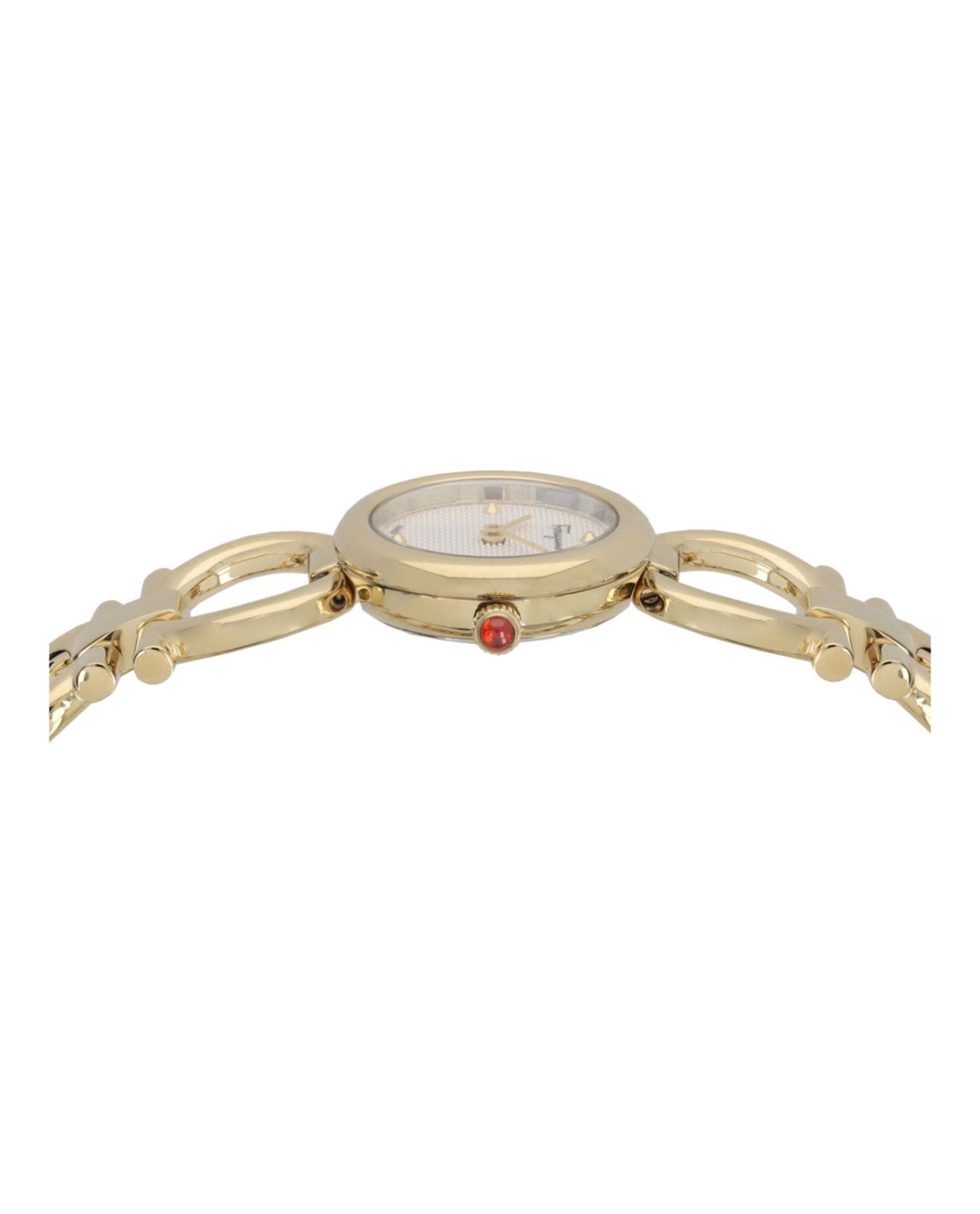 Ferragamo Womens Gold 22.5 mm Bracelet Fashion Watch