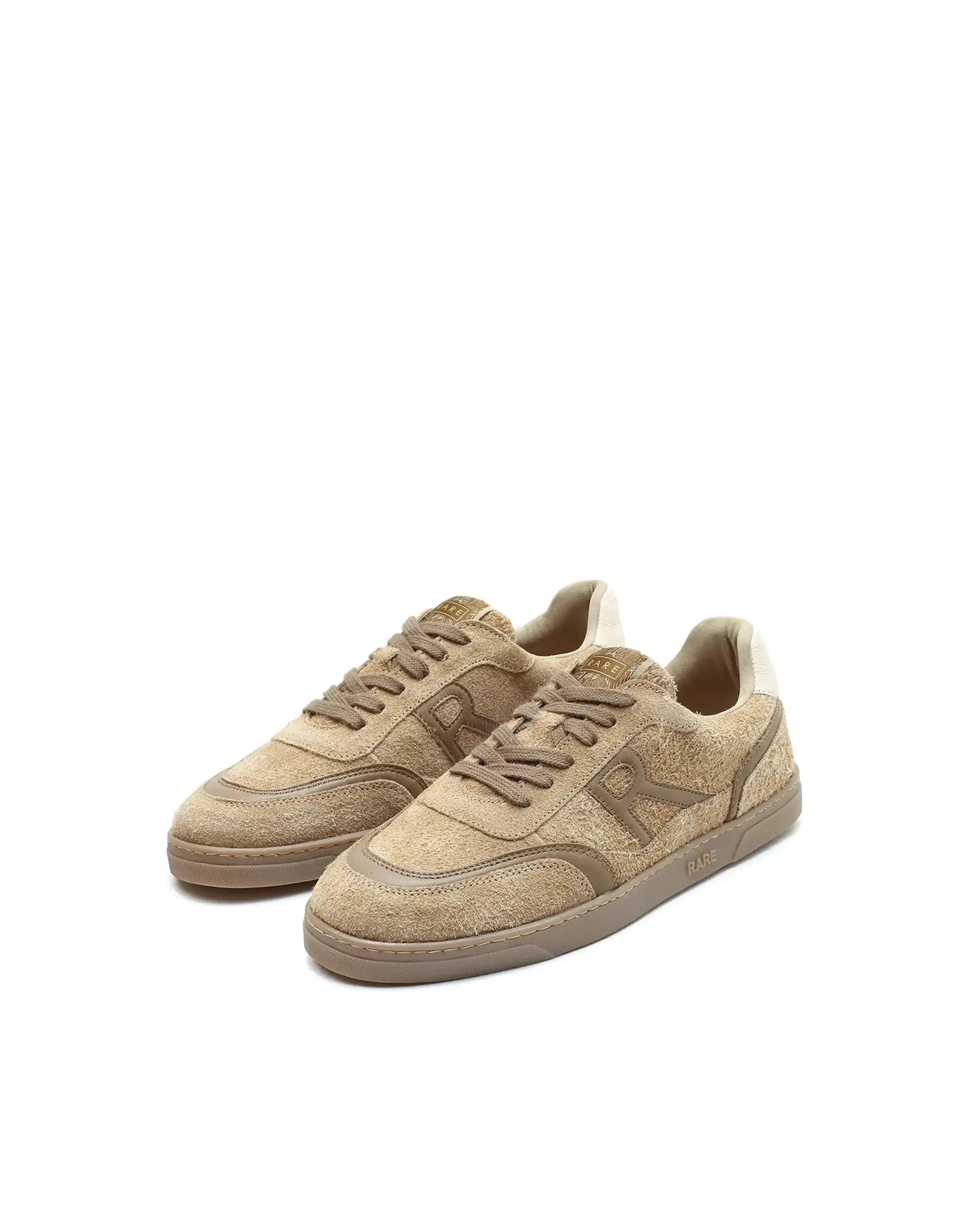 RAREZ Rare Rabbit Men Orla Beige Lace - Up Closure Suede Sneaker
