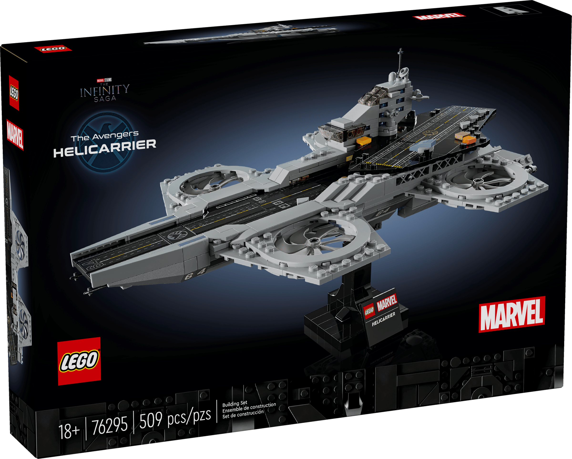 LEGO The Avengers Helicarrier 76295 (Shelf Wear)