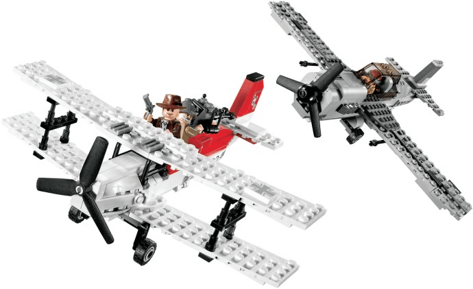 LEGO Indiana Jones Last Crusade Fighter Plane Attack 7198