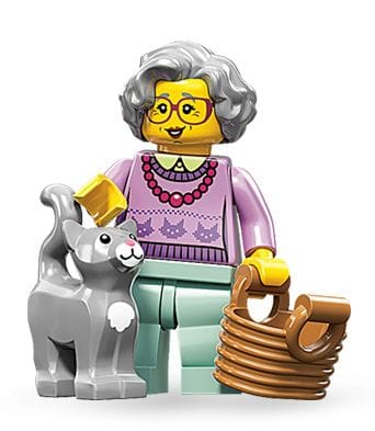 LEGO MINIFIG Grandma, Series 11 col11 - 14