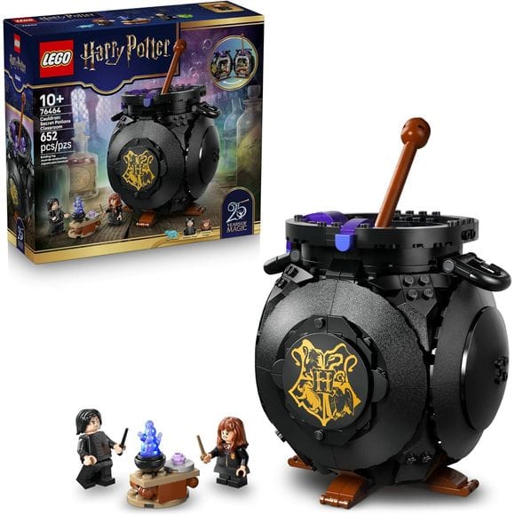 LEGO Harry Potter 76464 Cauldron: Secret Potions Classroom Building Set