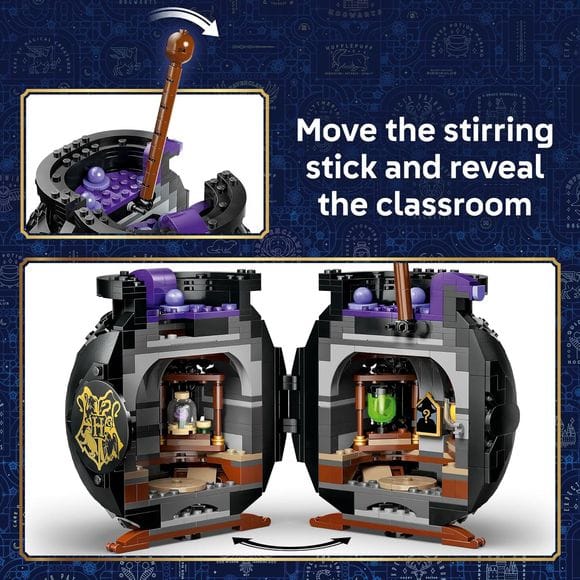 LEGO Harry Potter 76464 Cauldron: Secret Potions Classroom Building Set