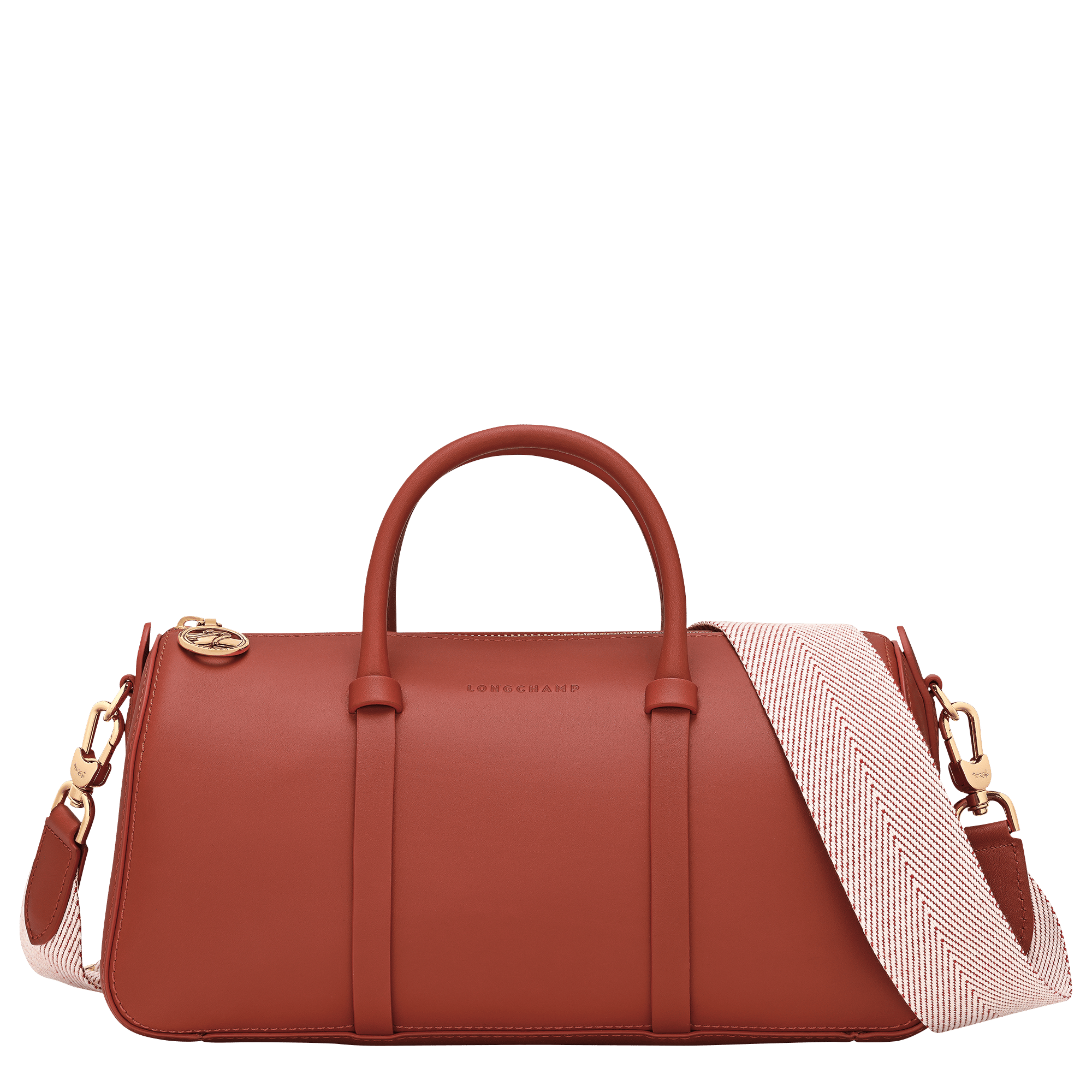 Long Champ Longchamp Daylong M Handbag Terracotta