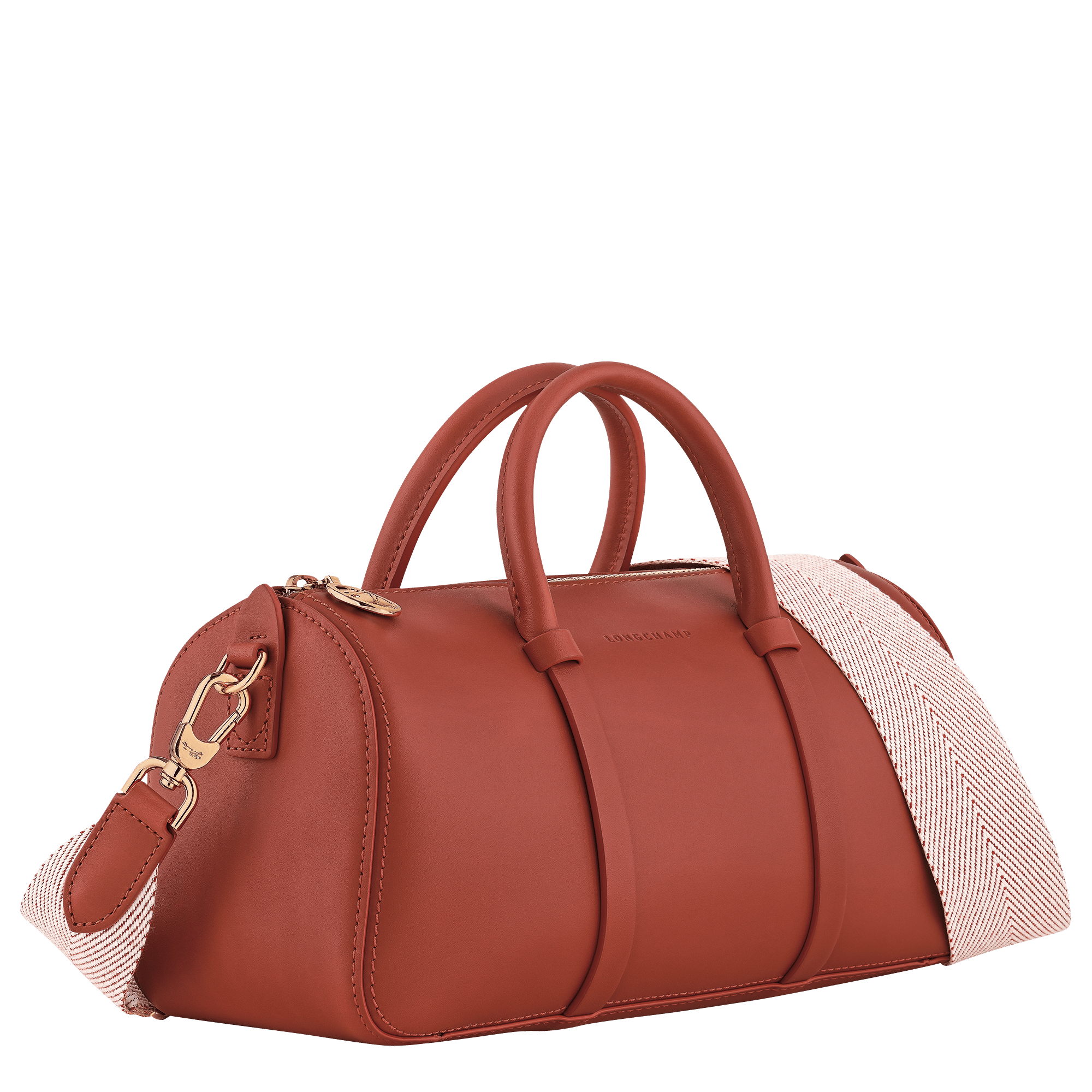 Long Champ Longchamp Daylong M Handbag Terracotta
