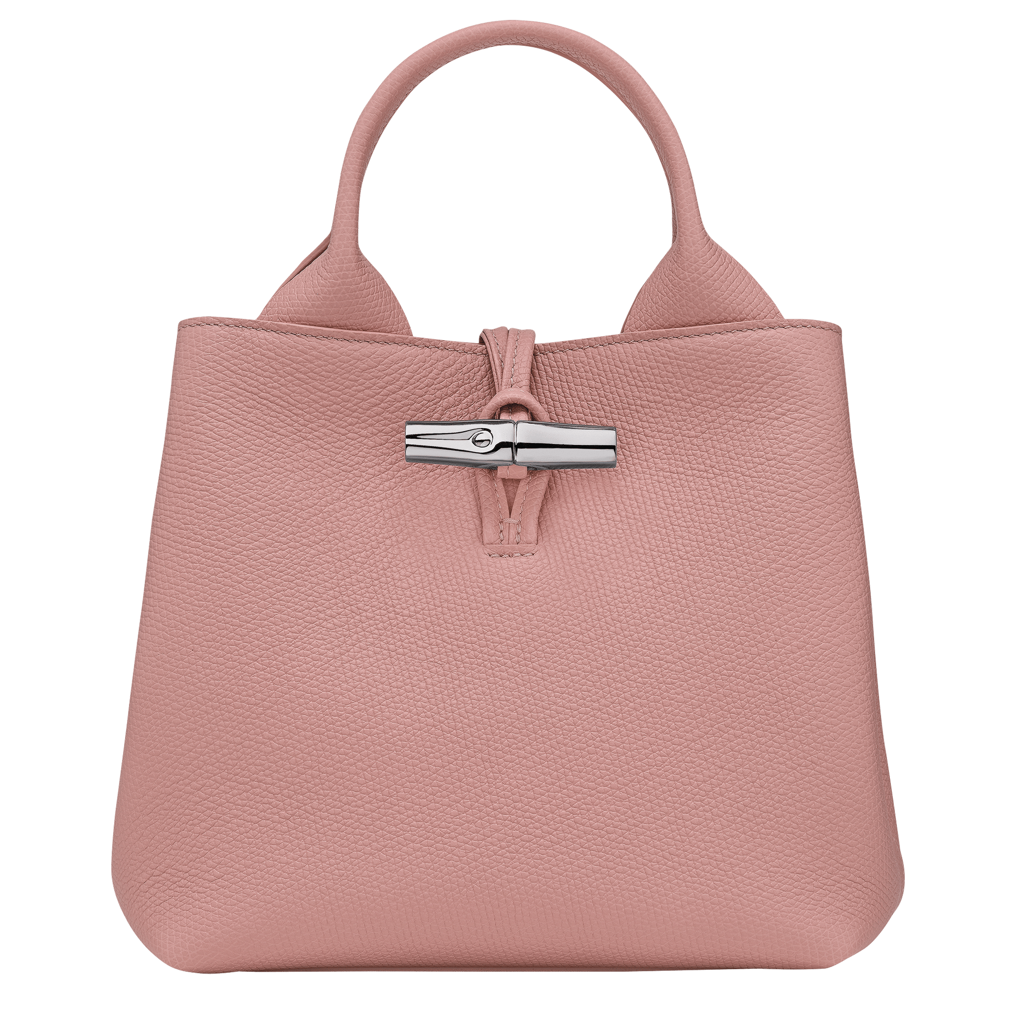 Long Champ Longchamp Le Roseau S Handbag Pink Tea