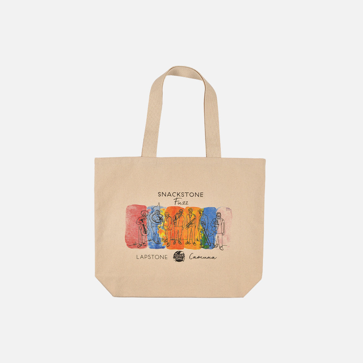 Lapstone & Hammer CAMUNA CELLARS x LAPSTONE SNACKSTONE FUZZ TOTE - NATURAL