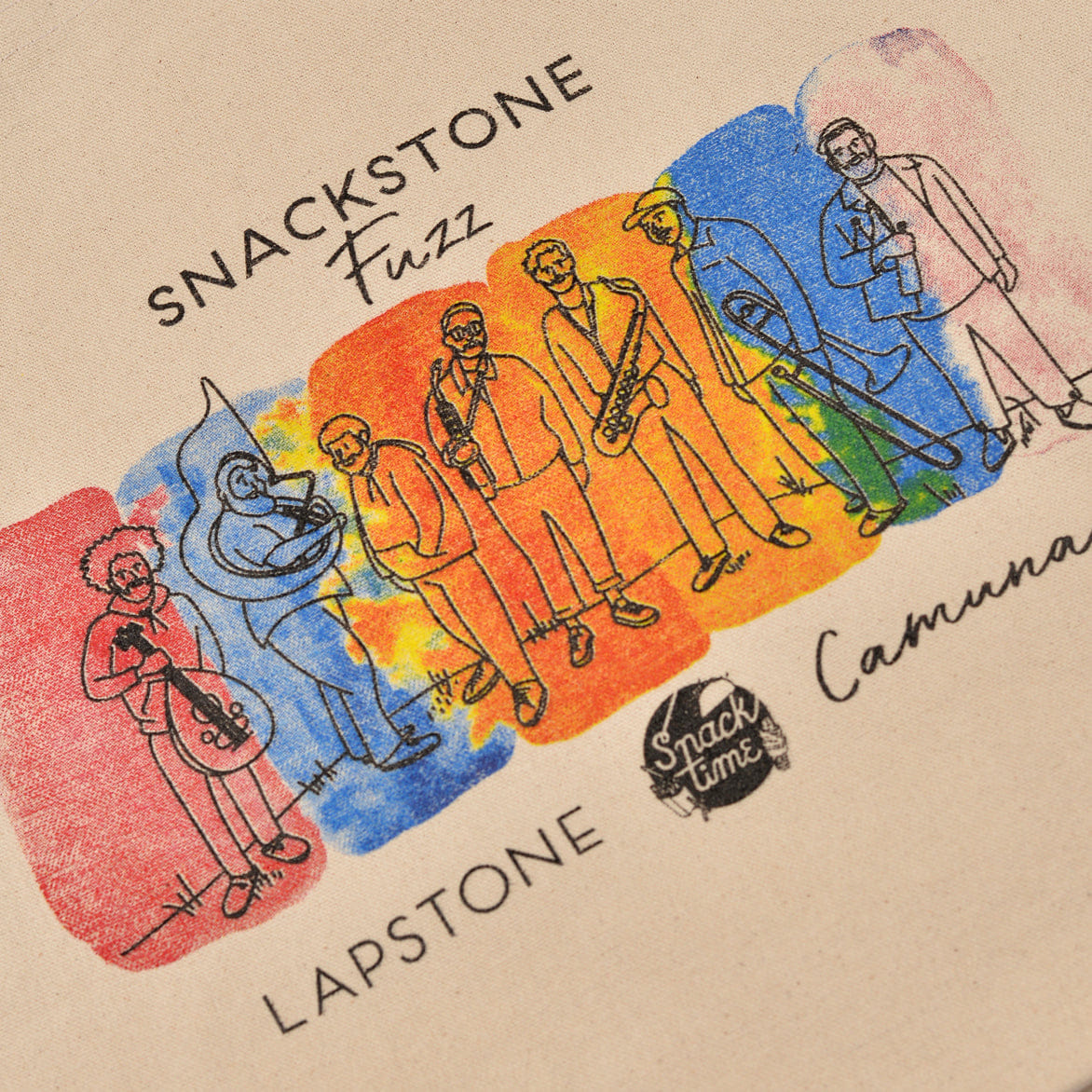 Lapstone & Hammer CAMUNA CELLARS x LAPSTONE SNACKSTONE FUZZ TOTE - NATURAL