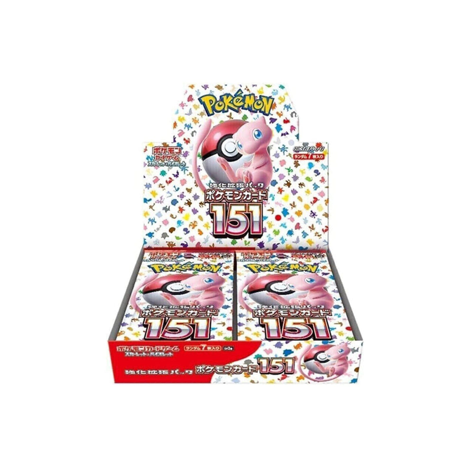 Pokémon TCG 151 Booster Box sv2a Japanese (20 Packs)