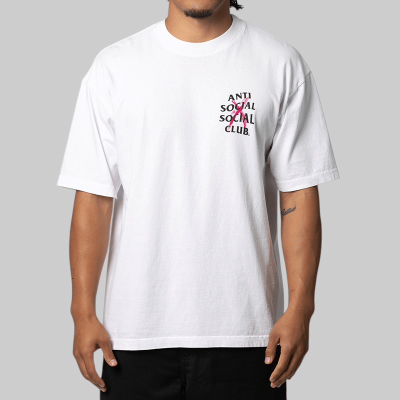 Anti Social Social Club Cancelled Paint T - Shirt - White
