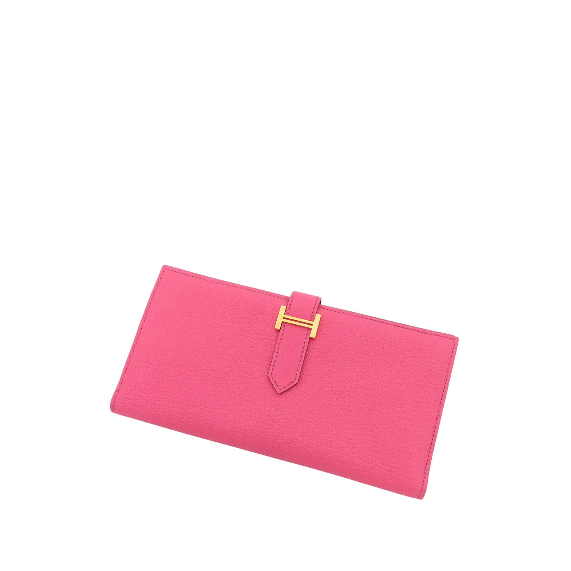 Hermès Chevre Bearn Soufflet Bifold Long Wallet